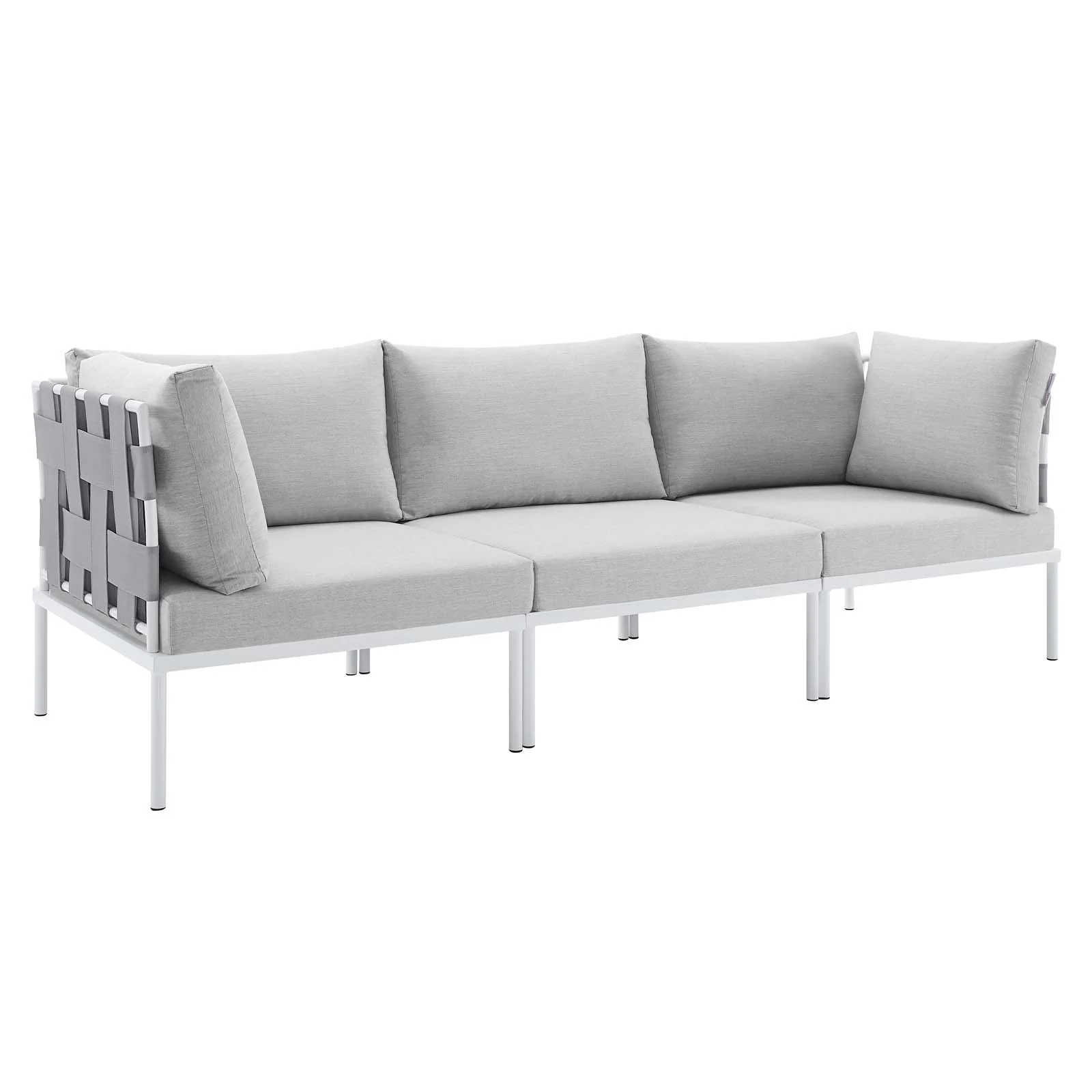 Harmony Sunbrella® Outdoor Patio Aluminum Sofa By Modway - EEI-4968 - Image 2