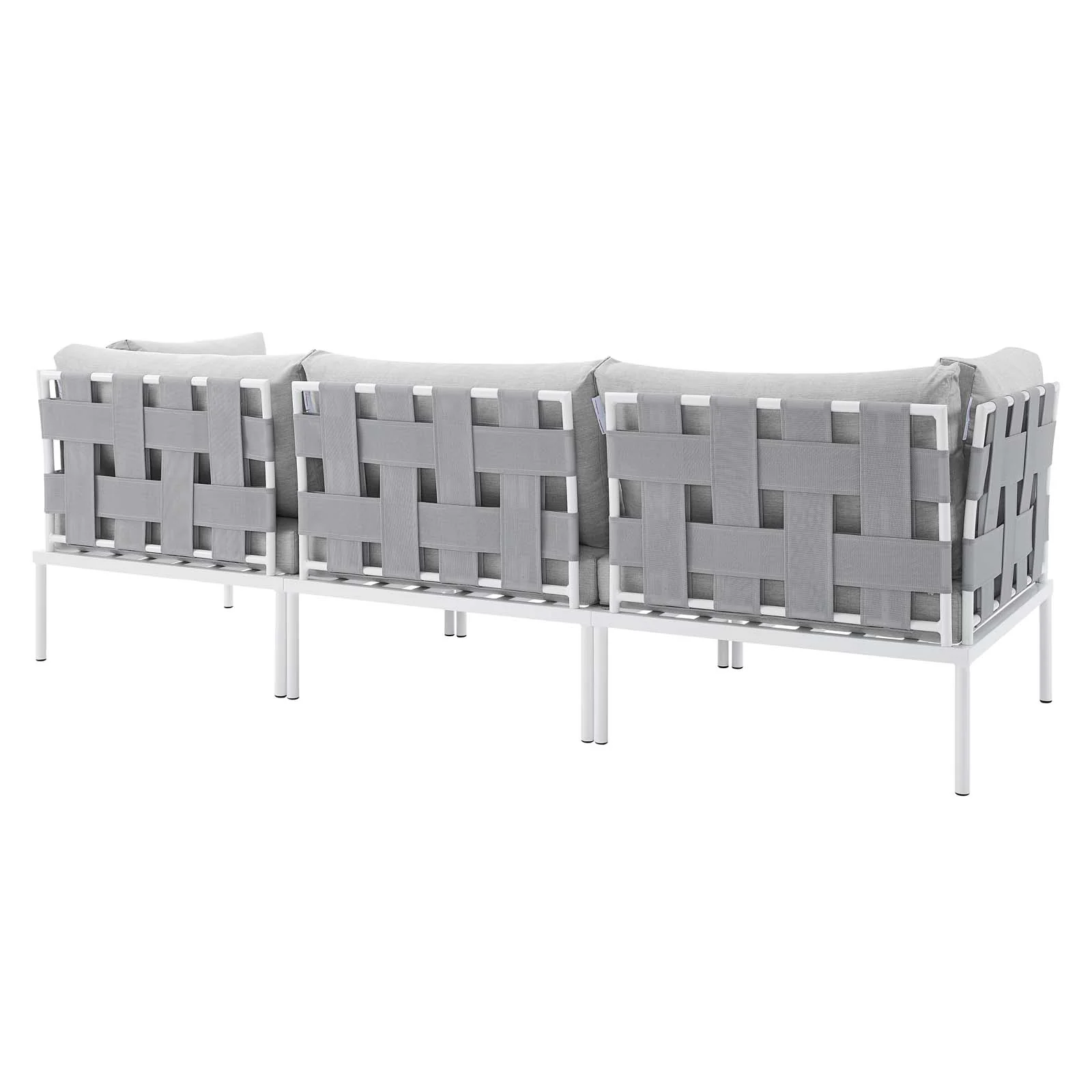 Harmony Sunbrella® Outdoor Patio Aluminum Sofa By Modway - EEI-4968 - Image 4