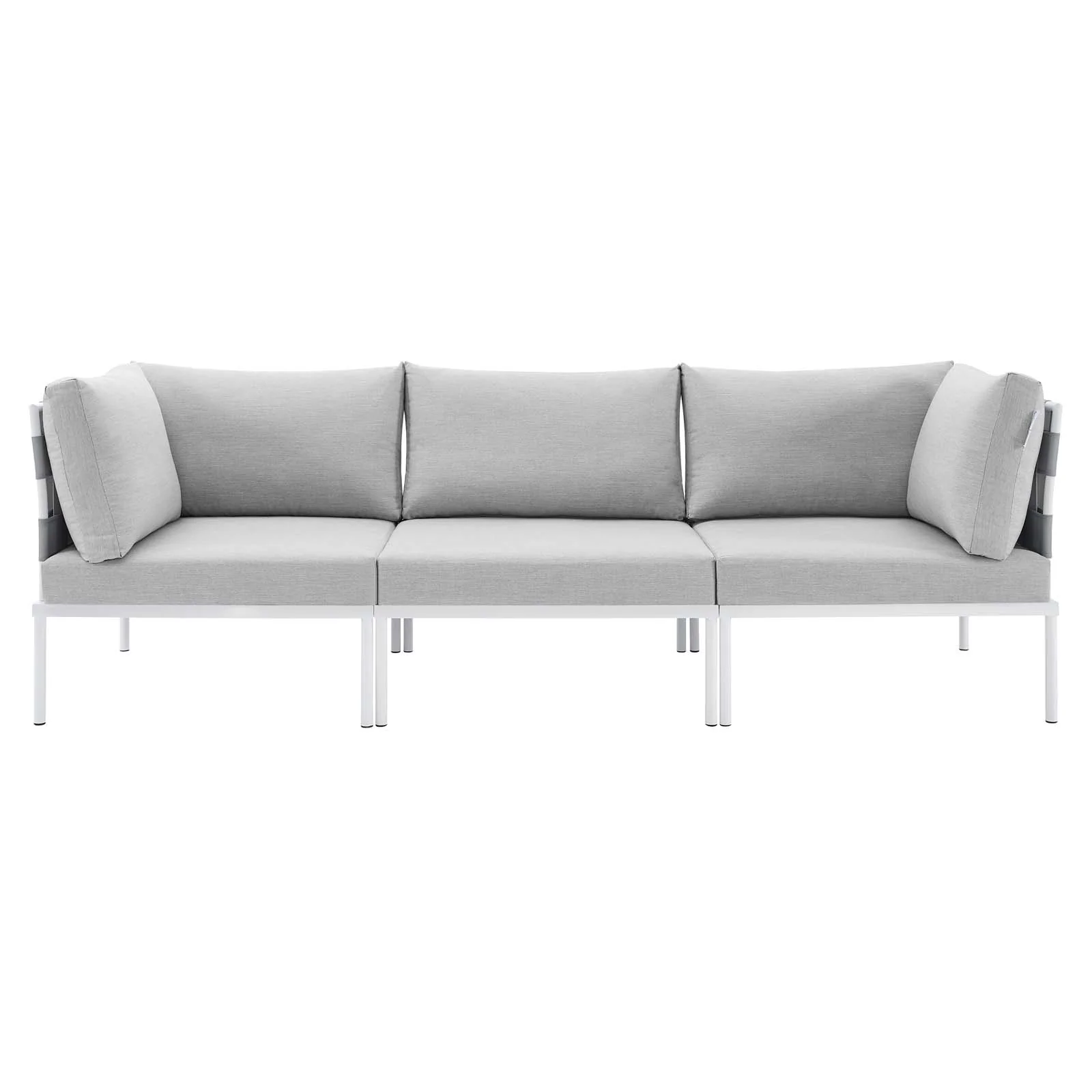 Harmony Sunbrella® Outdoor Patio Aluminum Sofa By Modway - EEI-4968 - Image 5