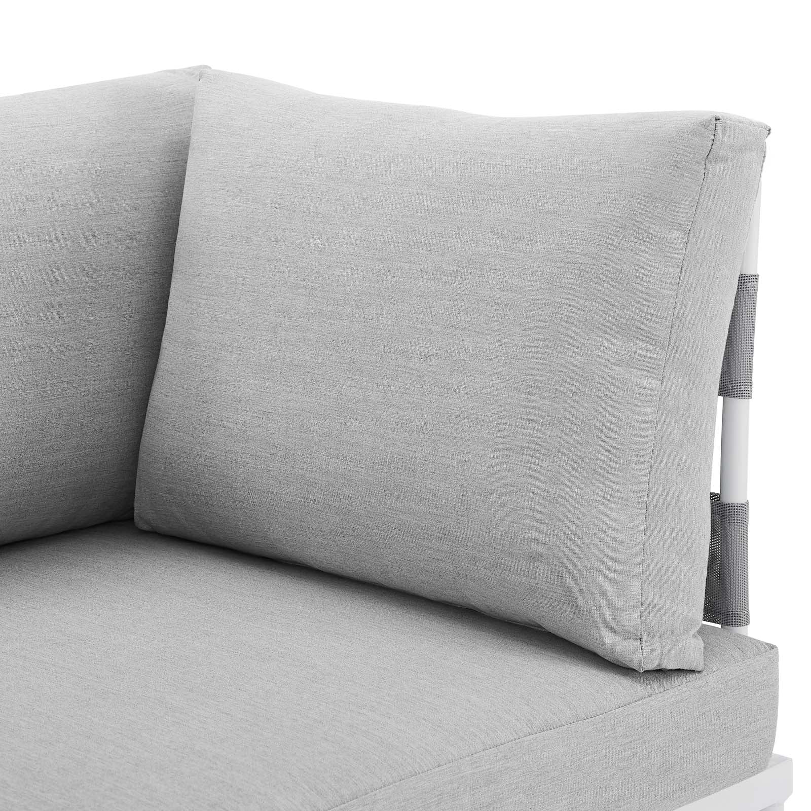 Harmony Sunbrella® Outdoor Patio Aluminum Sofa By Modway - EEI-4968 - Image 6
