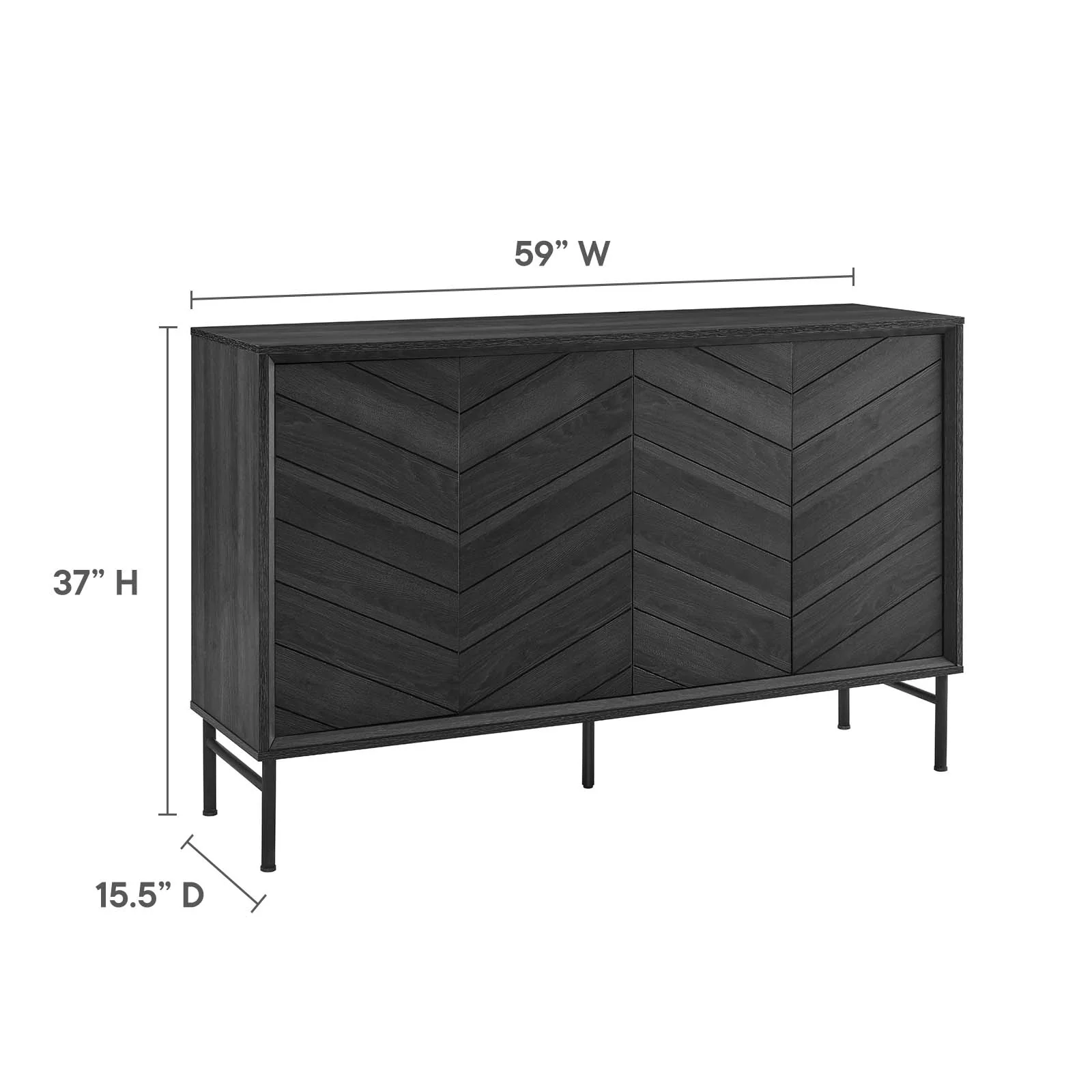 Harper Chevron Sideboard By Modway - EEI-6336 - Image 10