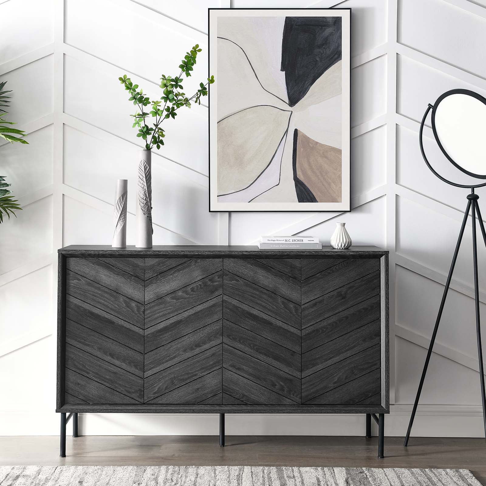 Harper Chevron Sideboard By Modway - EEI-6336 - Image 4