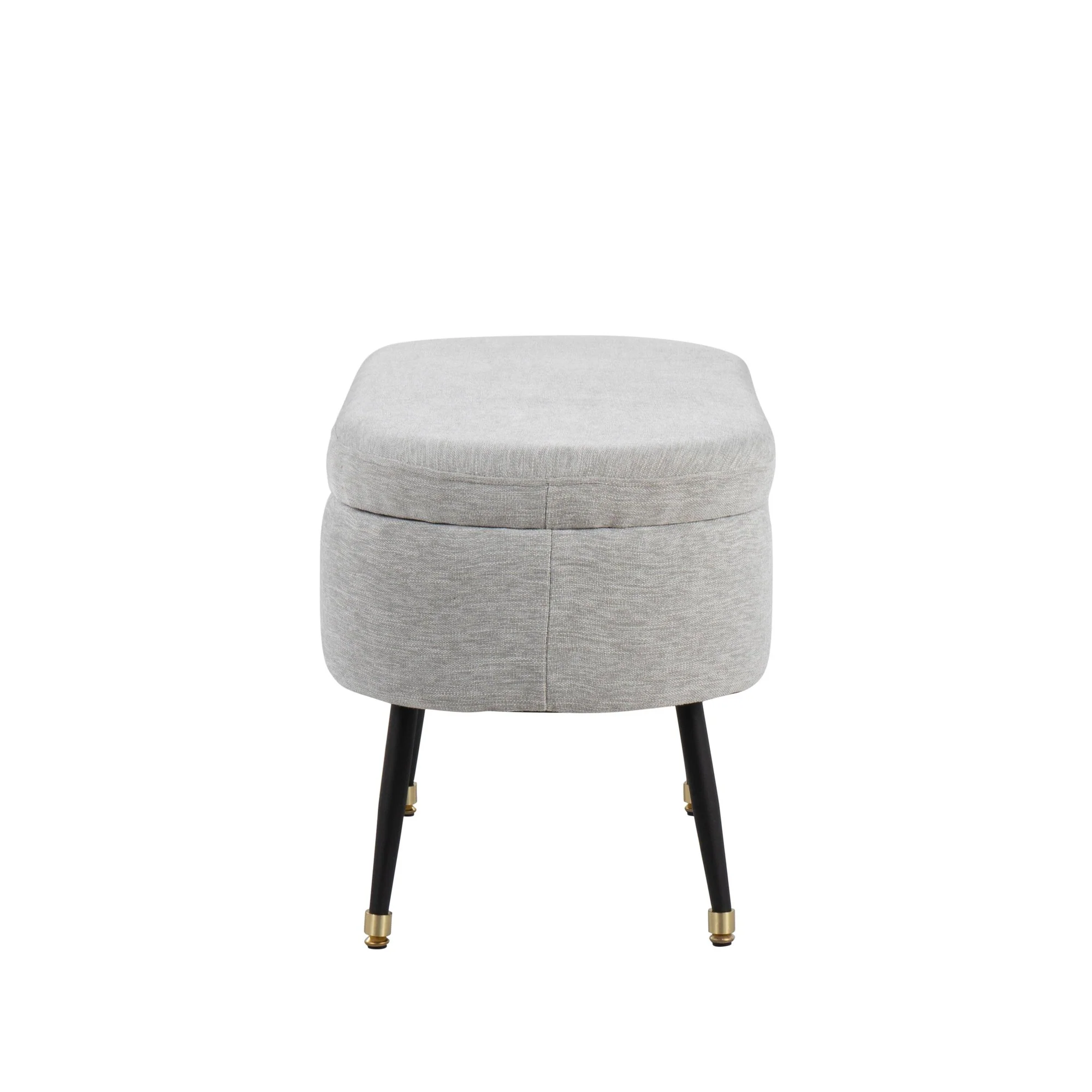 Harvey Storage Bench By LumiSource - OTSTOR-HARVEY BKLGY - Image 3