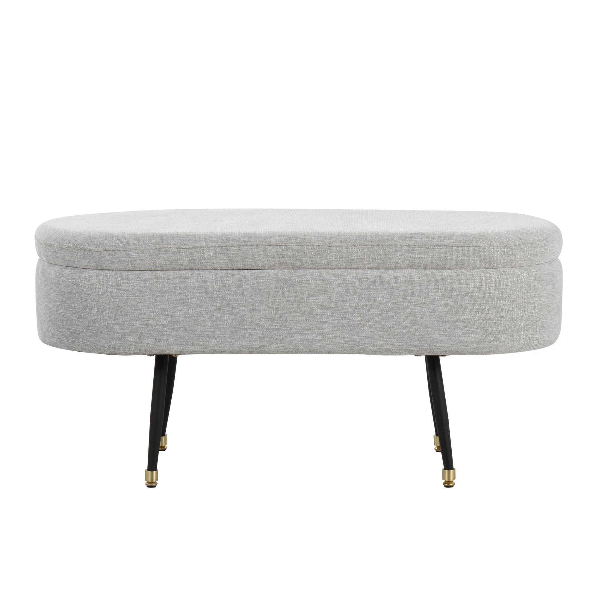 Harvey Storage Bench By LumiSource - OTSTOR-HARVEY BKLGY - Image 5
