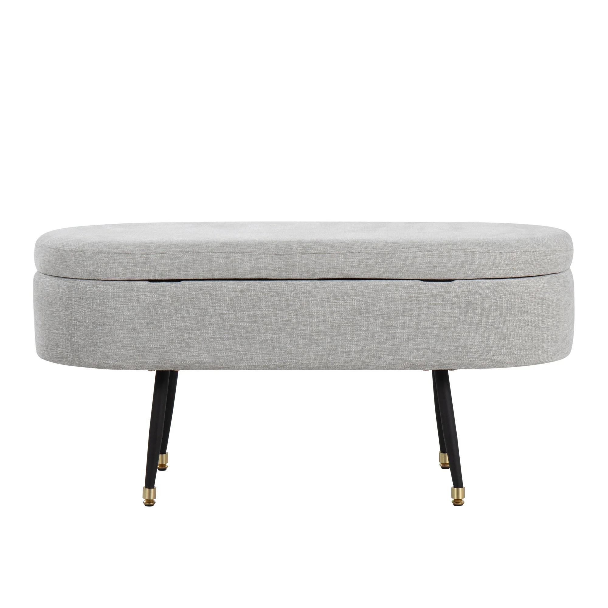 Harvey Storage Bench By LumiSource - OTSTOR-HARVEY BKLGY - Image 6