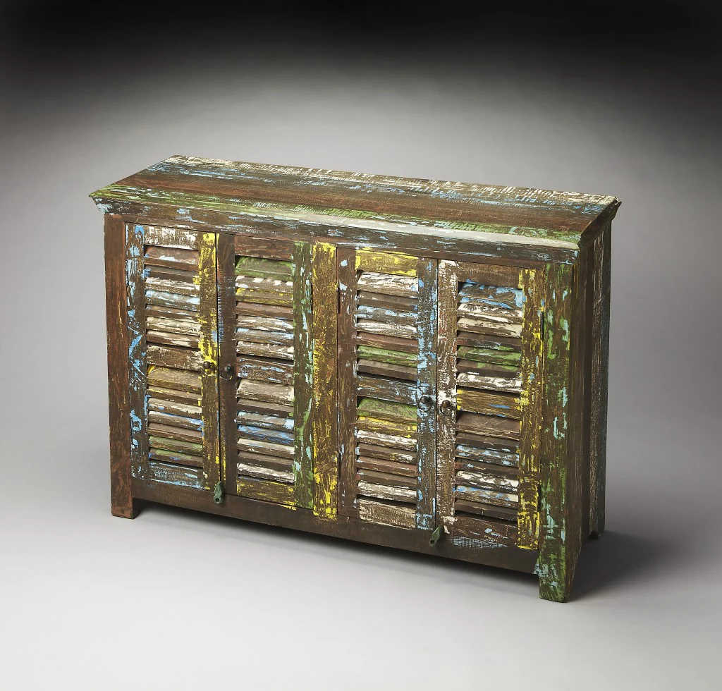 Haveli Reclaimed Wood Sideboard By Homeroots - Image 3