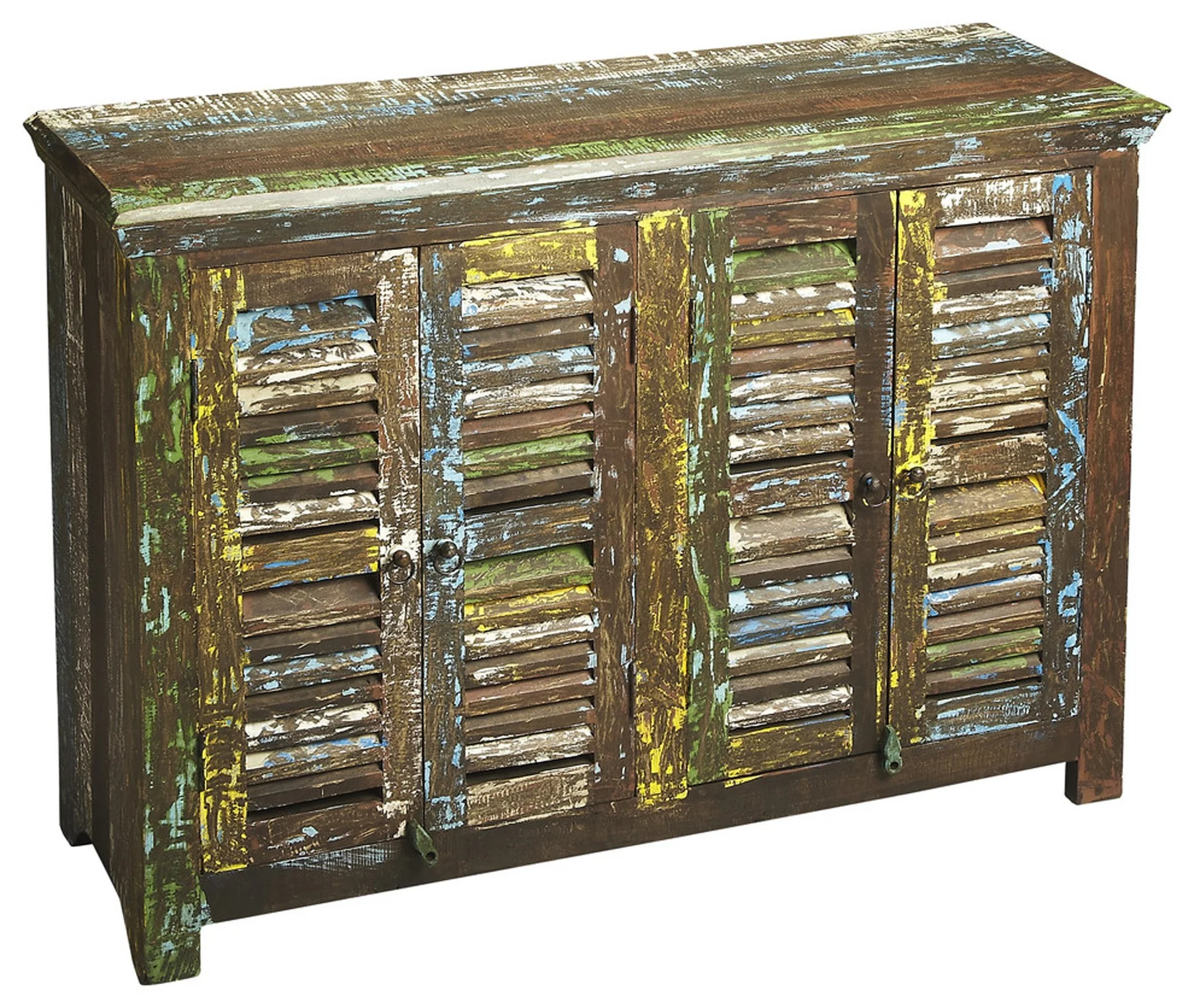 Haveli Reclaimed Wood Sideboard By Homeroots - Image 4