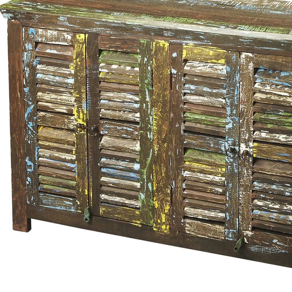 Haveli Reclaimed Wood Sideboard By Homeroots - Image 5