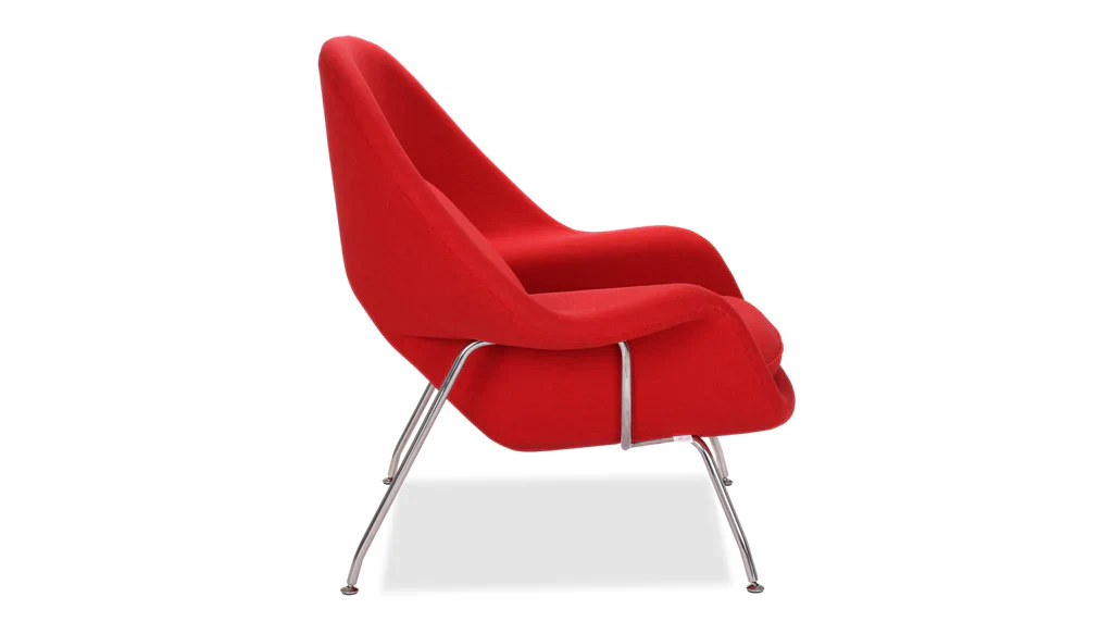 Haven Lounge Chair & Ottoman, Black By Modholic - Image 18