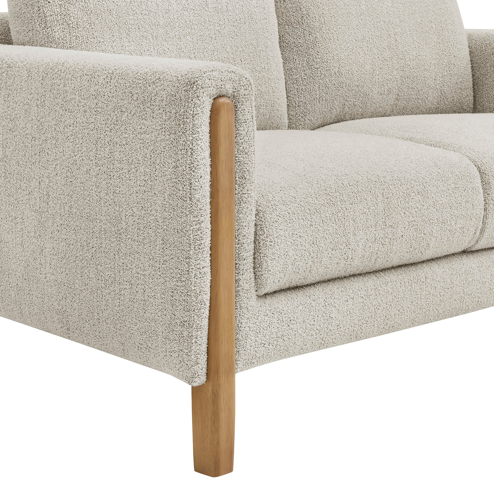 Hawken Boucle Fabric Loveseat by Modway - Image 14