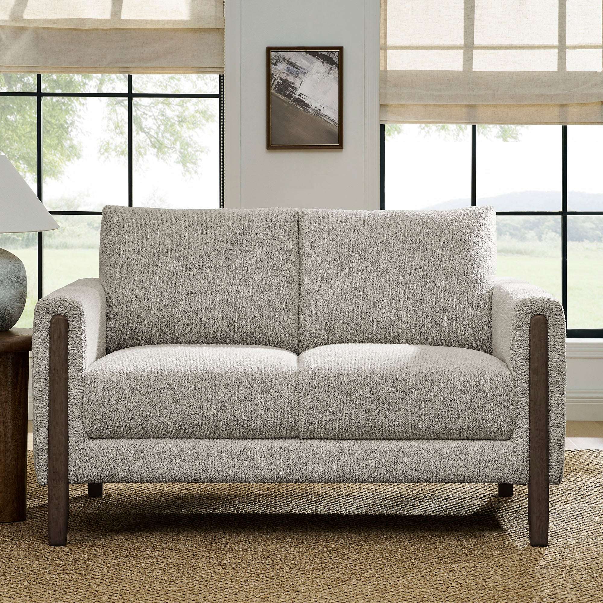 Hawken Boucle Fabric Loveseat by Modway - Image 25
