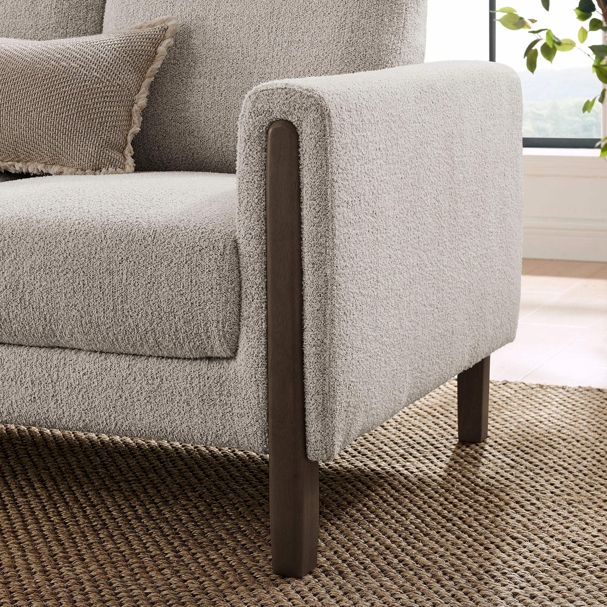 Hawken Boucle Fabric Sofa by Modway - Image 24