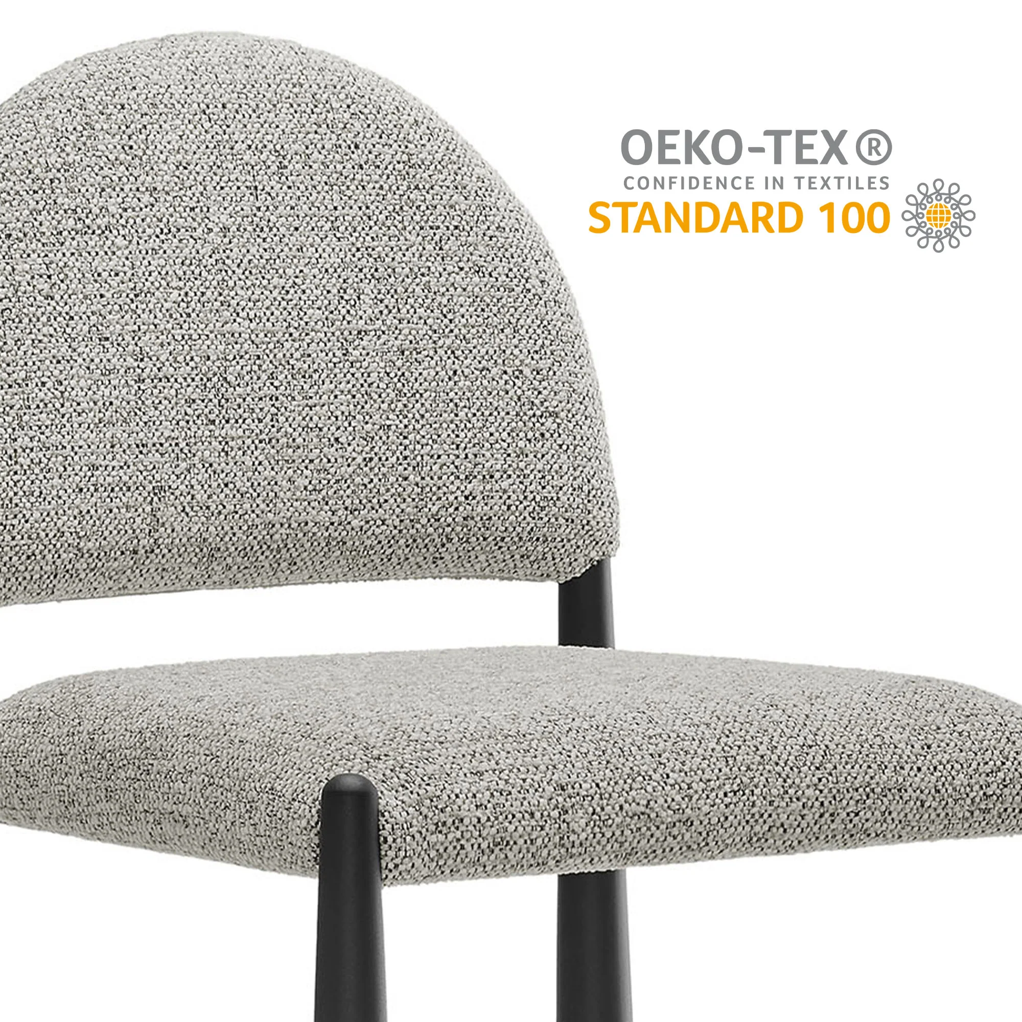Hayley Upholstered Fabric Counter Stool by Modway - Image 20