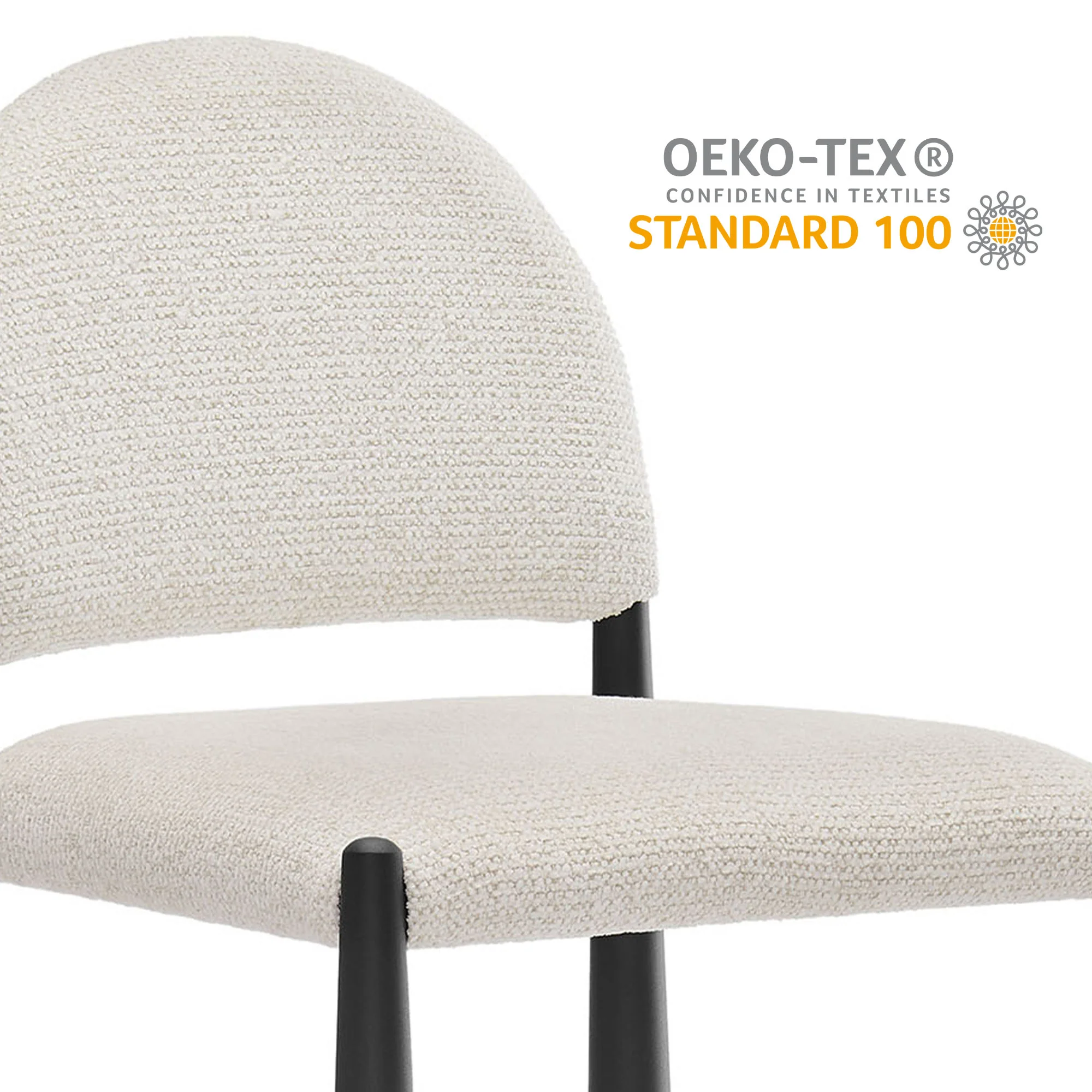 Hayley Upholstered Fabric Counter Stool by Modway - Image 30