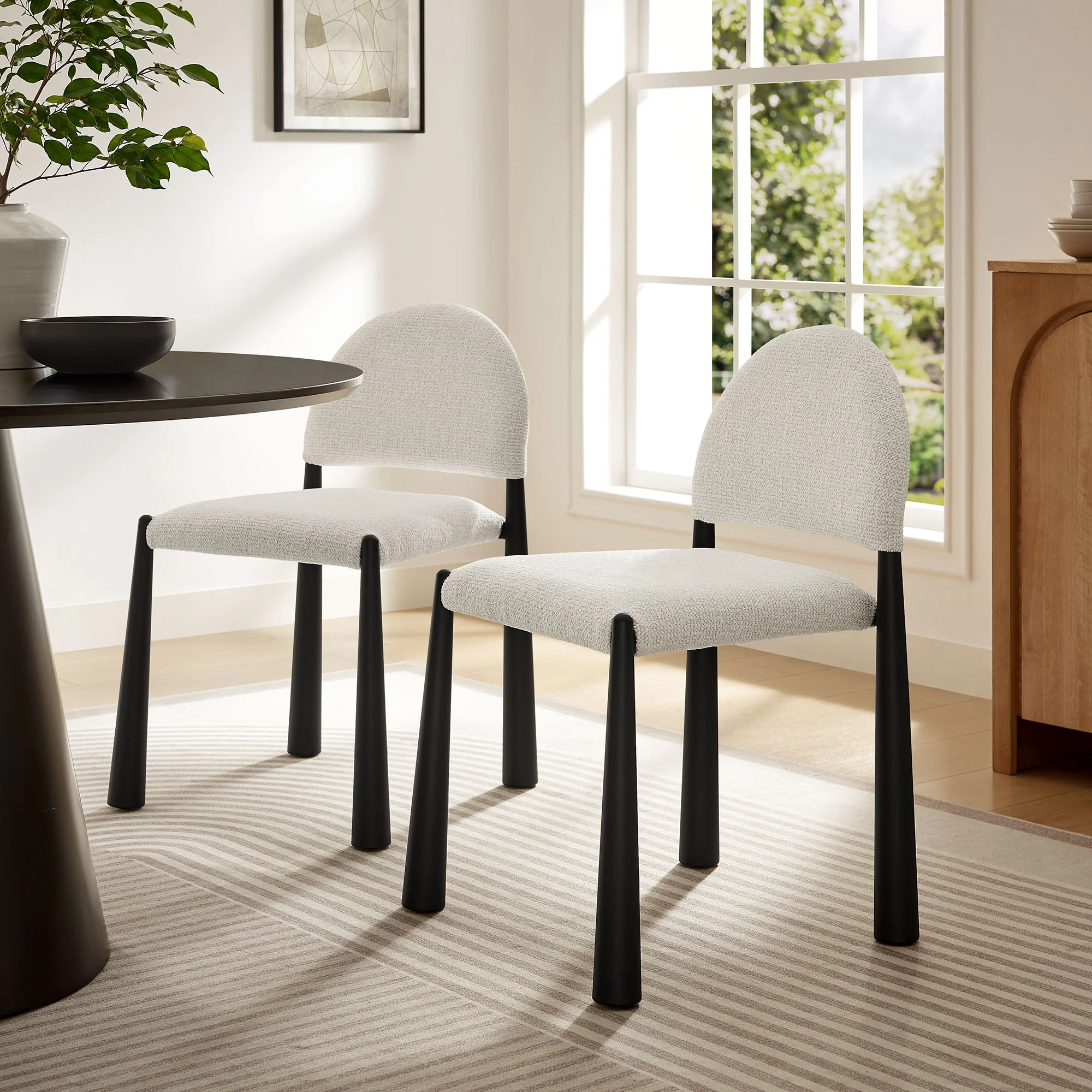 Hayley Upholstered Fabric Dining Side Chair by Modway - Image 27