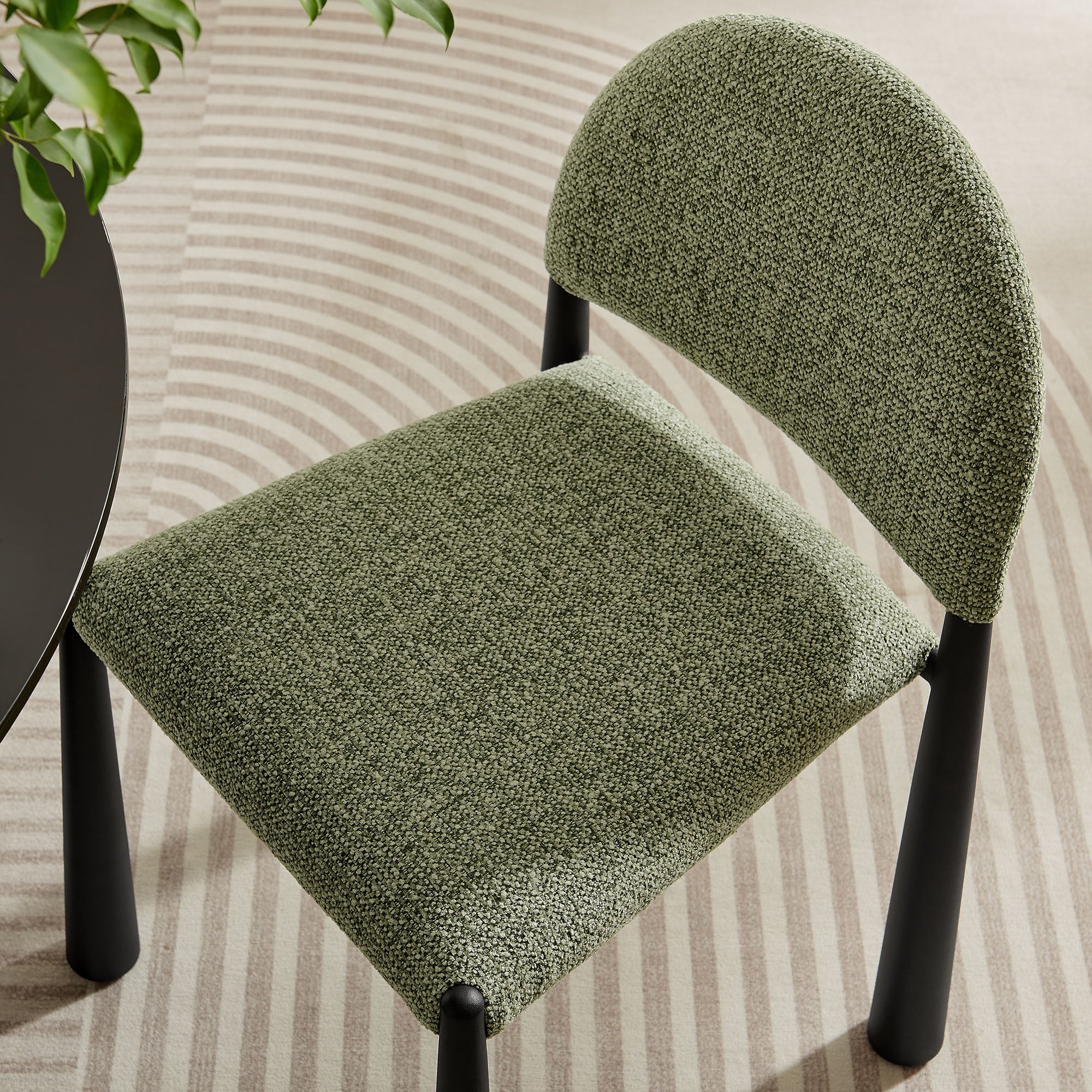 Hayley Upholstered Fabric Dining Side Chair by Modway - Image 36