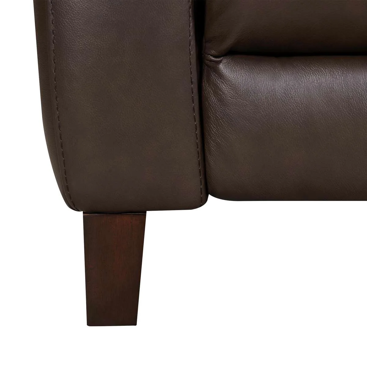 Hayward 82" Dove Gray Genuine Leather Power Reclining Sofa By Armen Living - Image 14