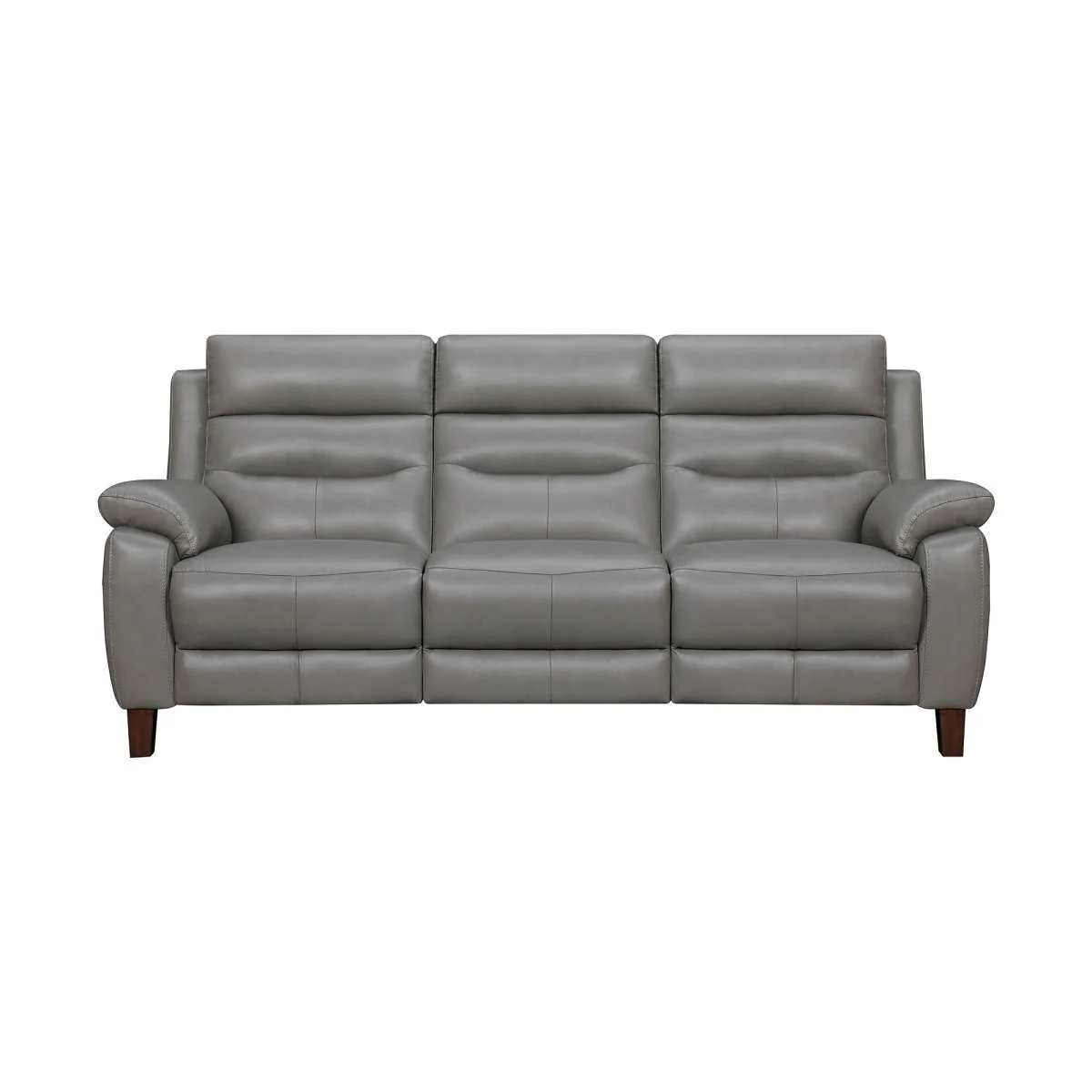 Hayward 82" Dove Gray Genuine Leather Power Reclining Sofa By Armen Living - Image 24