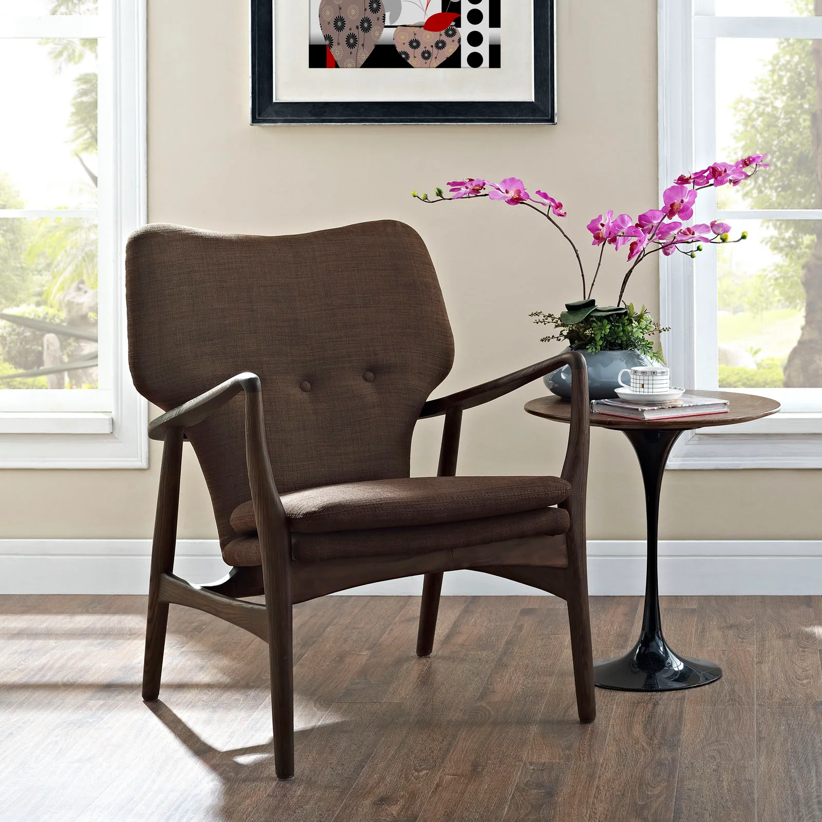 Heed Upholstered Fabric Lounge Chair By Modway - EEI-1442 - Image 13