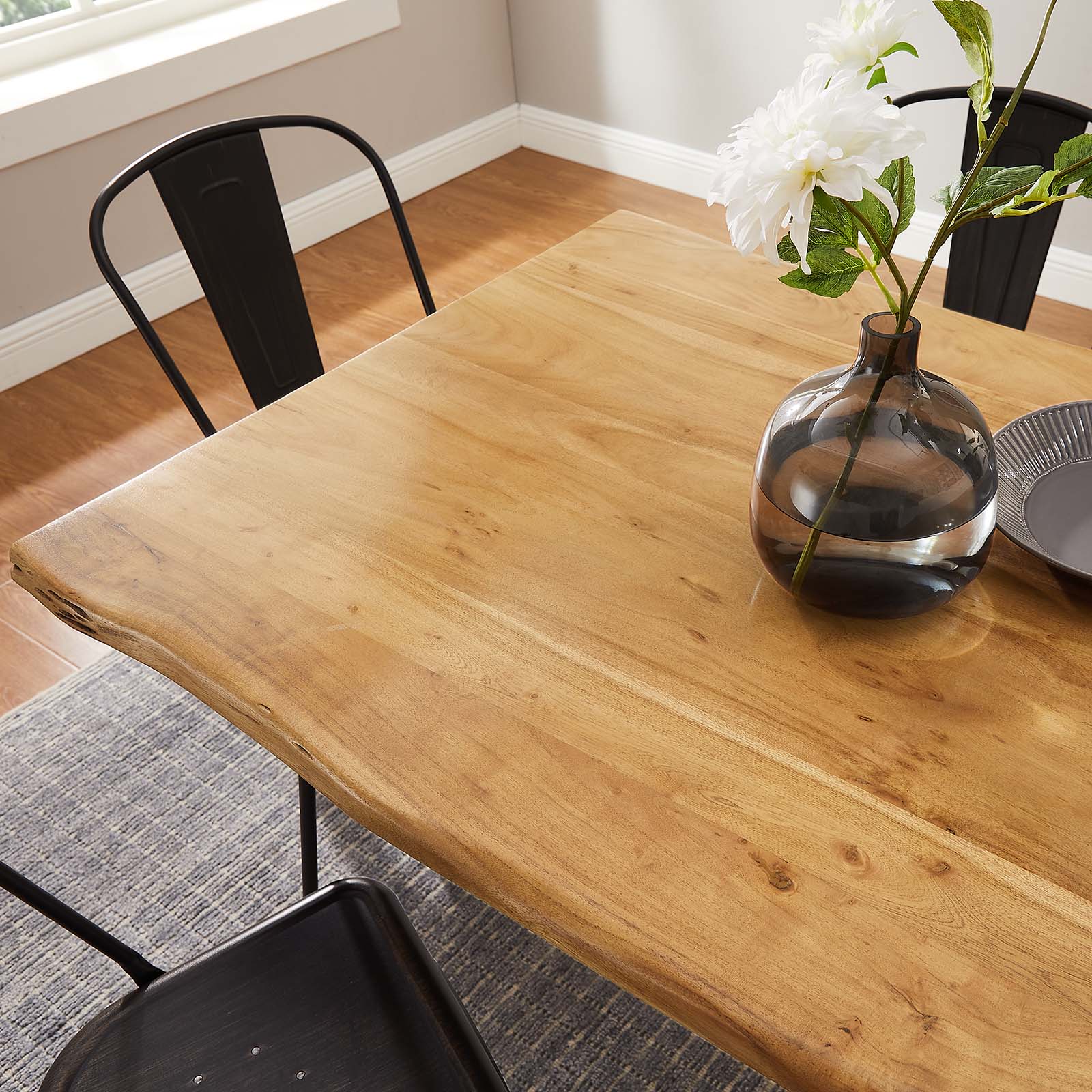 Henley 60" Live Edge Acacia Wood Dining Table By Modway - EEI-6059 - Image 19
