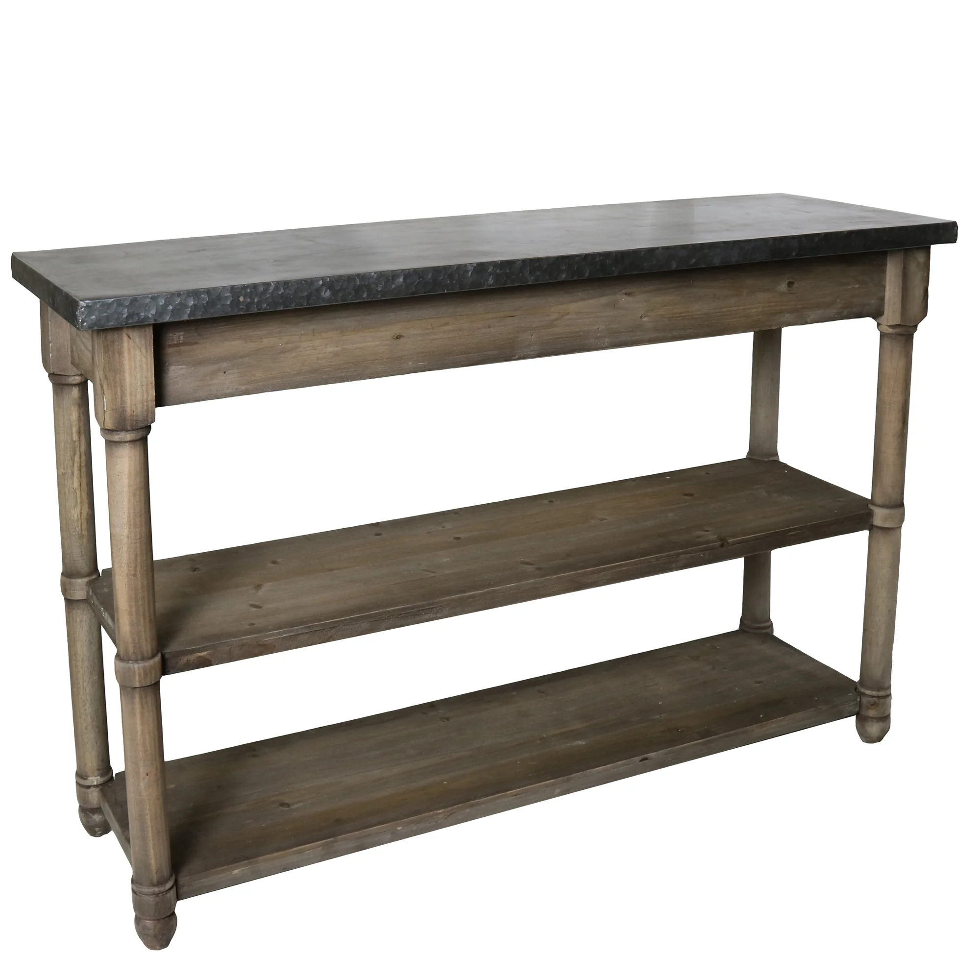 Henley Zinc Top Table By HomArt - Image 4
