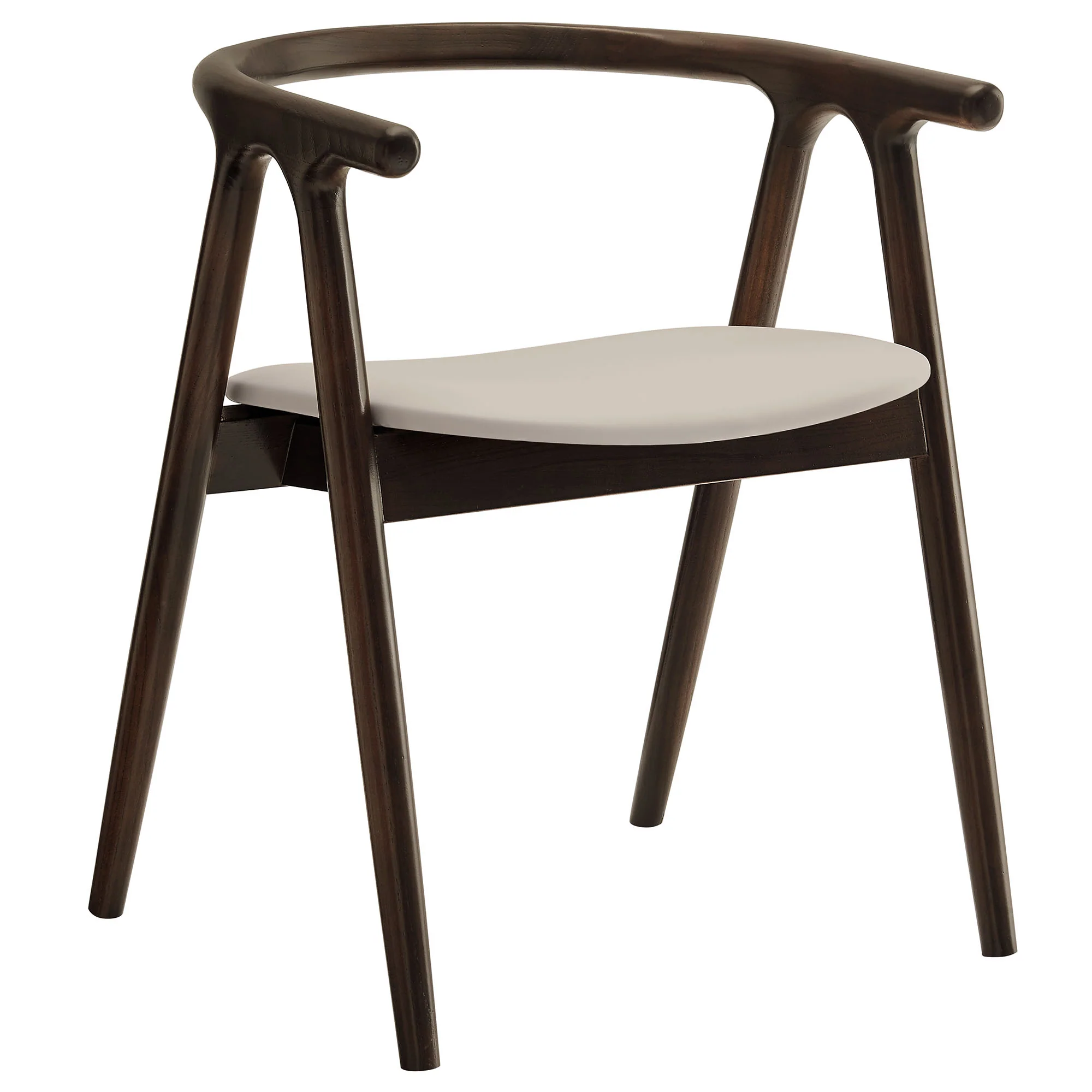 Henry Vegan Leather and Wood Dining Chair by Modway - Image 10