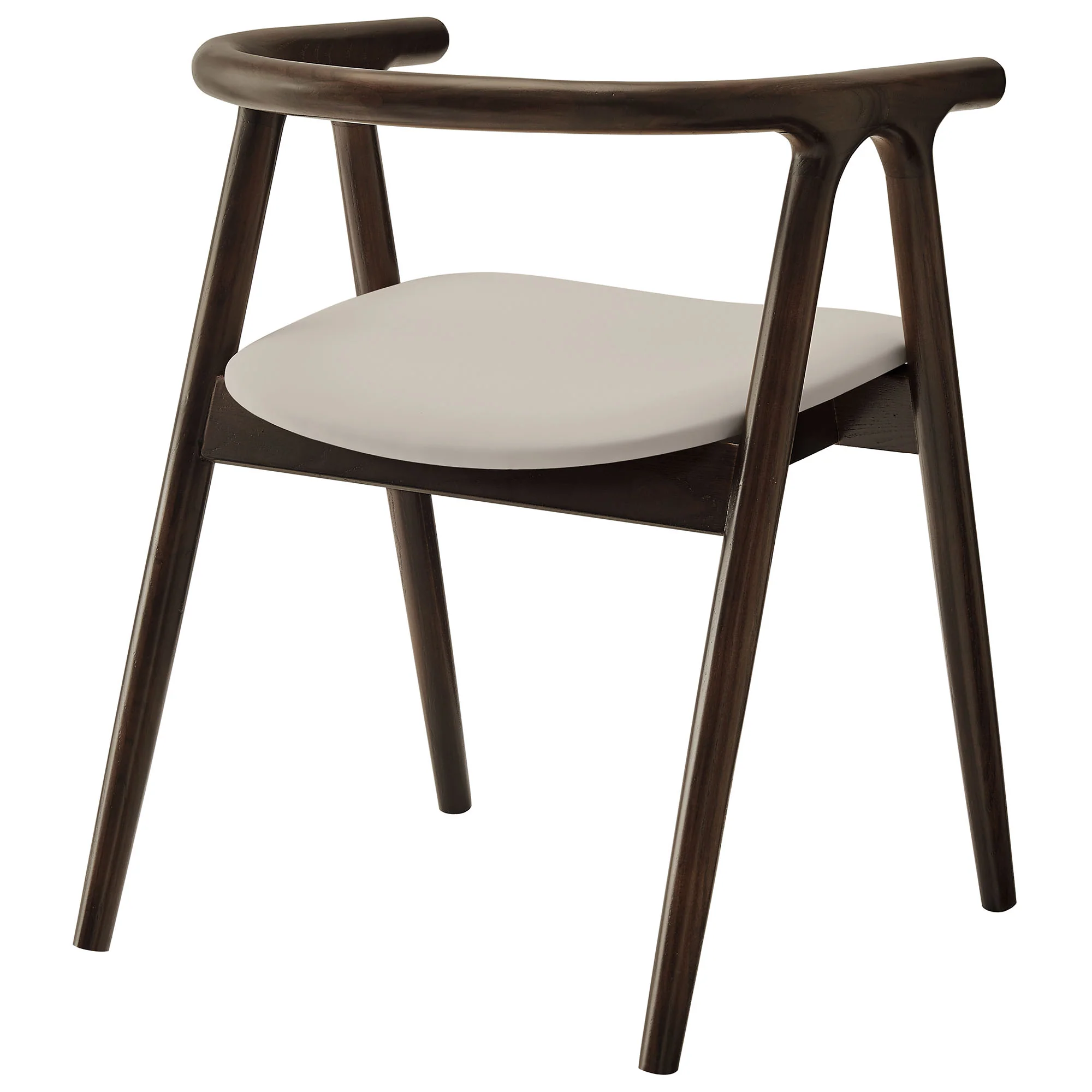 Henry Vegan Leather and Wood Dining Chair by Modway - Image 12