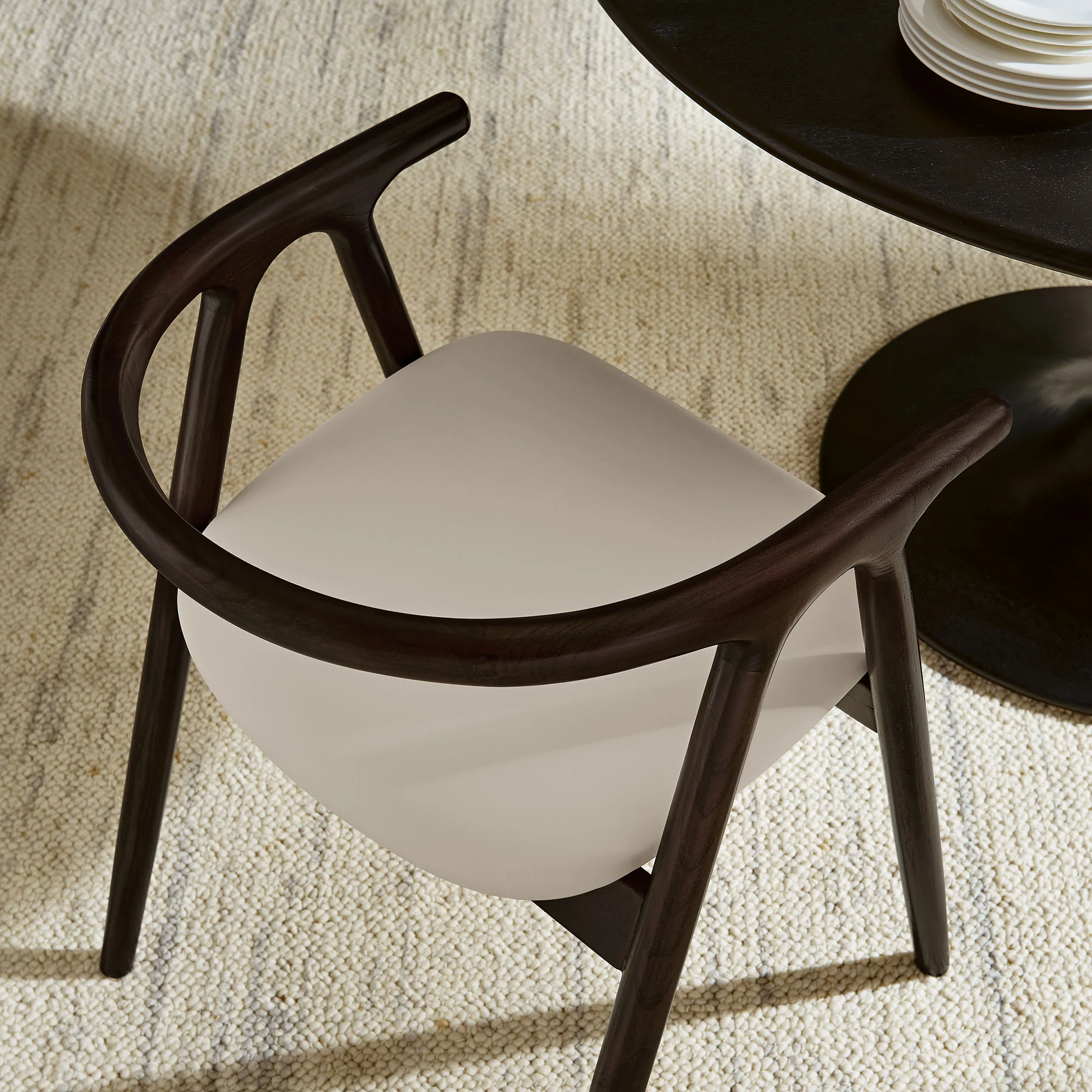 Henry Vegan Leather and Wood Dining Chair by Modway - Image 15