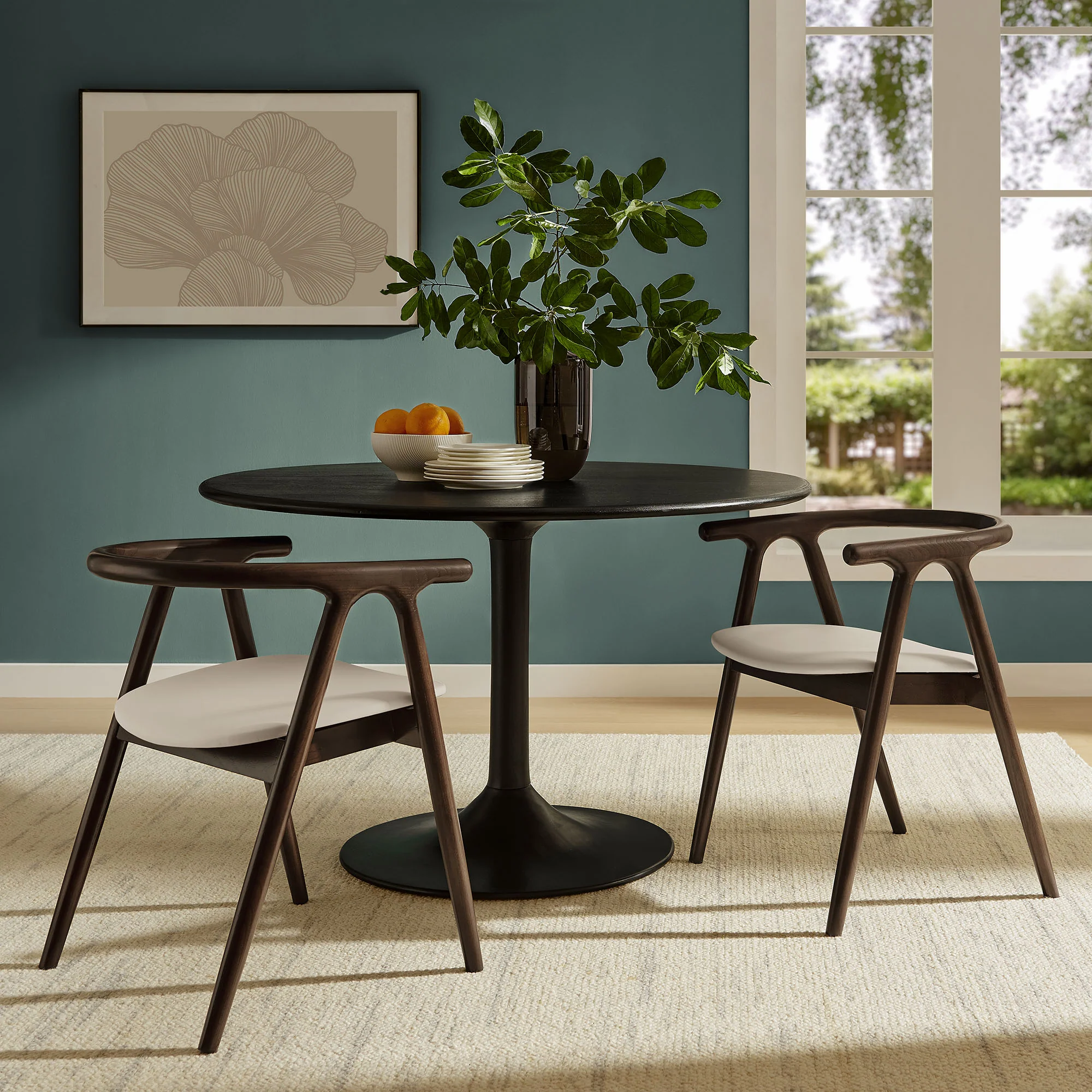 Henry Vegan Leather and Wood Dining Chair by Modway - Image 16