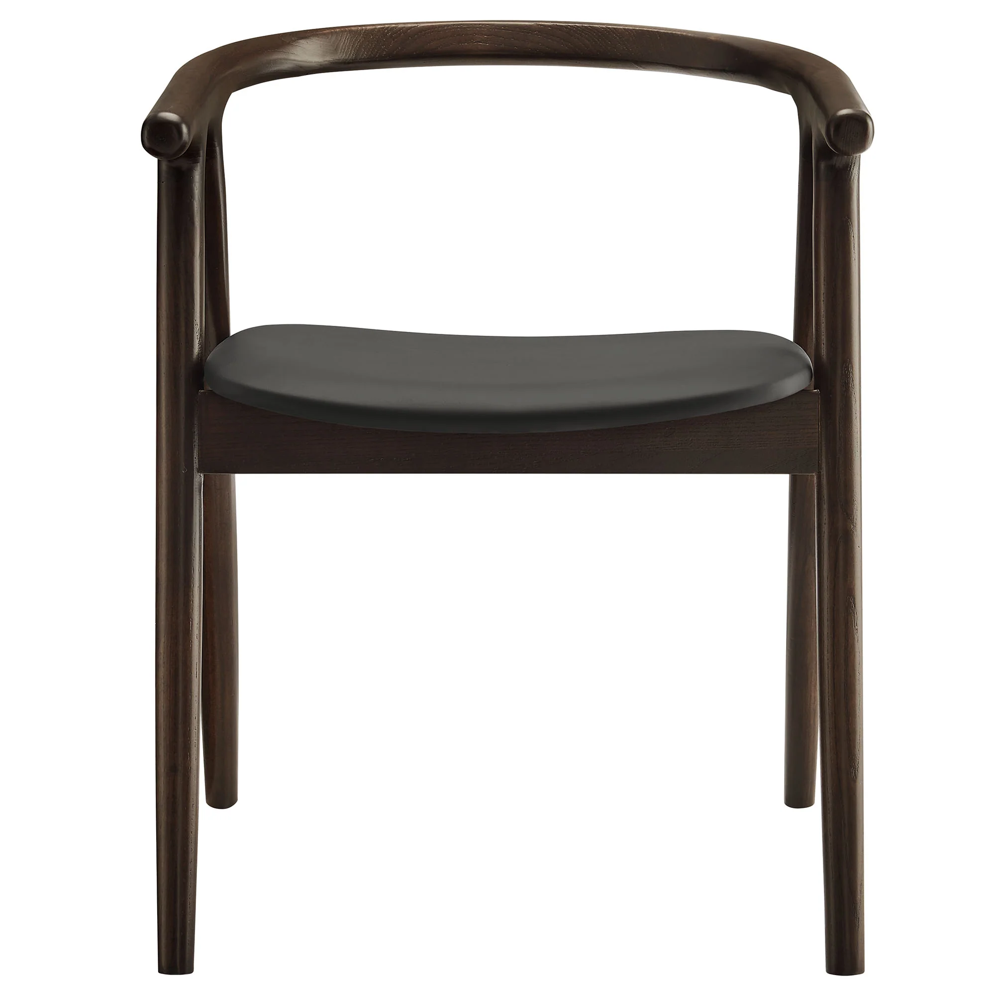 Henry Vegan Leather and Wood Dining Chair by Modway - Image 5