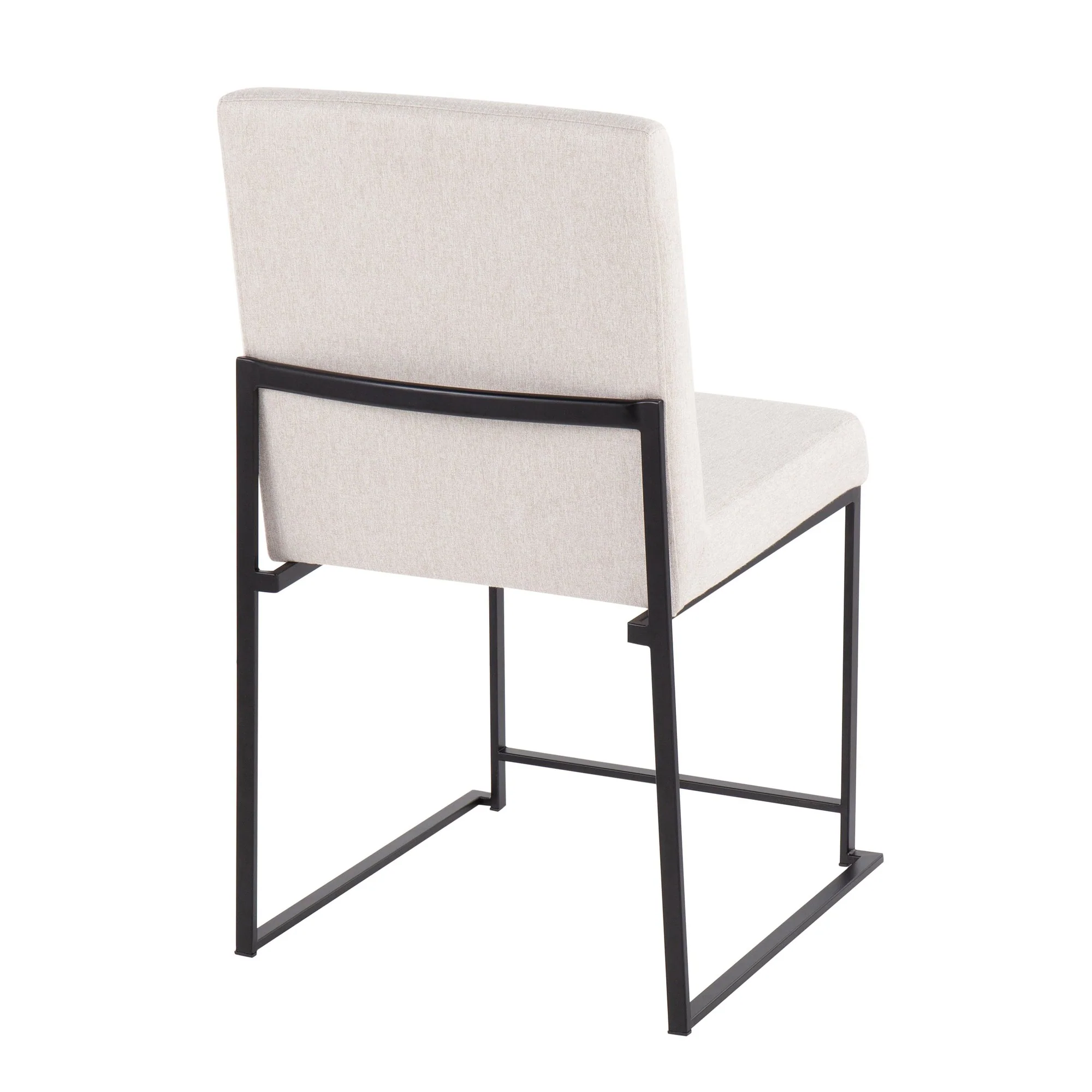 High Back Fuji Dining Chair - Set of 2 Beige By LumiSource - DC-HBFUJI BKBG2 - Image 7