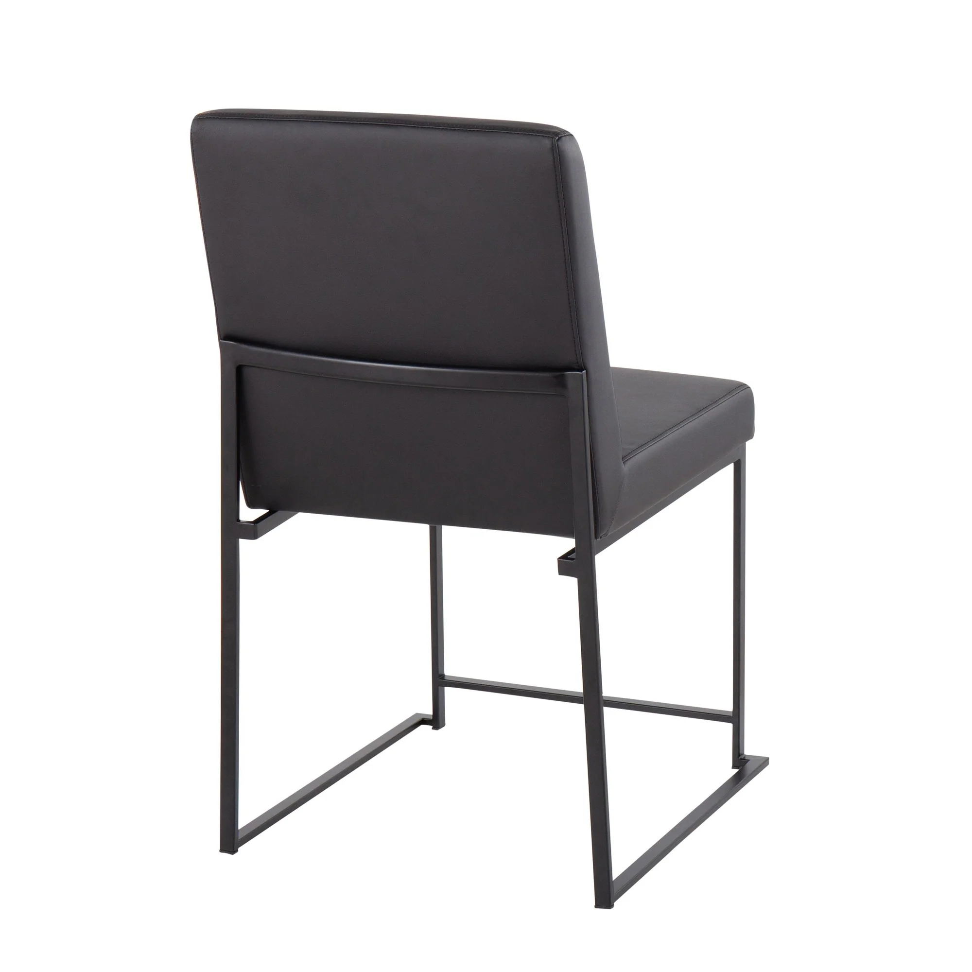 High Back Fuji Dining Chair - Set of 2 Black By LumiSource - DC-HBFUJI BKBK2 - Image 10