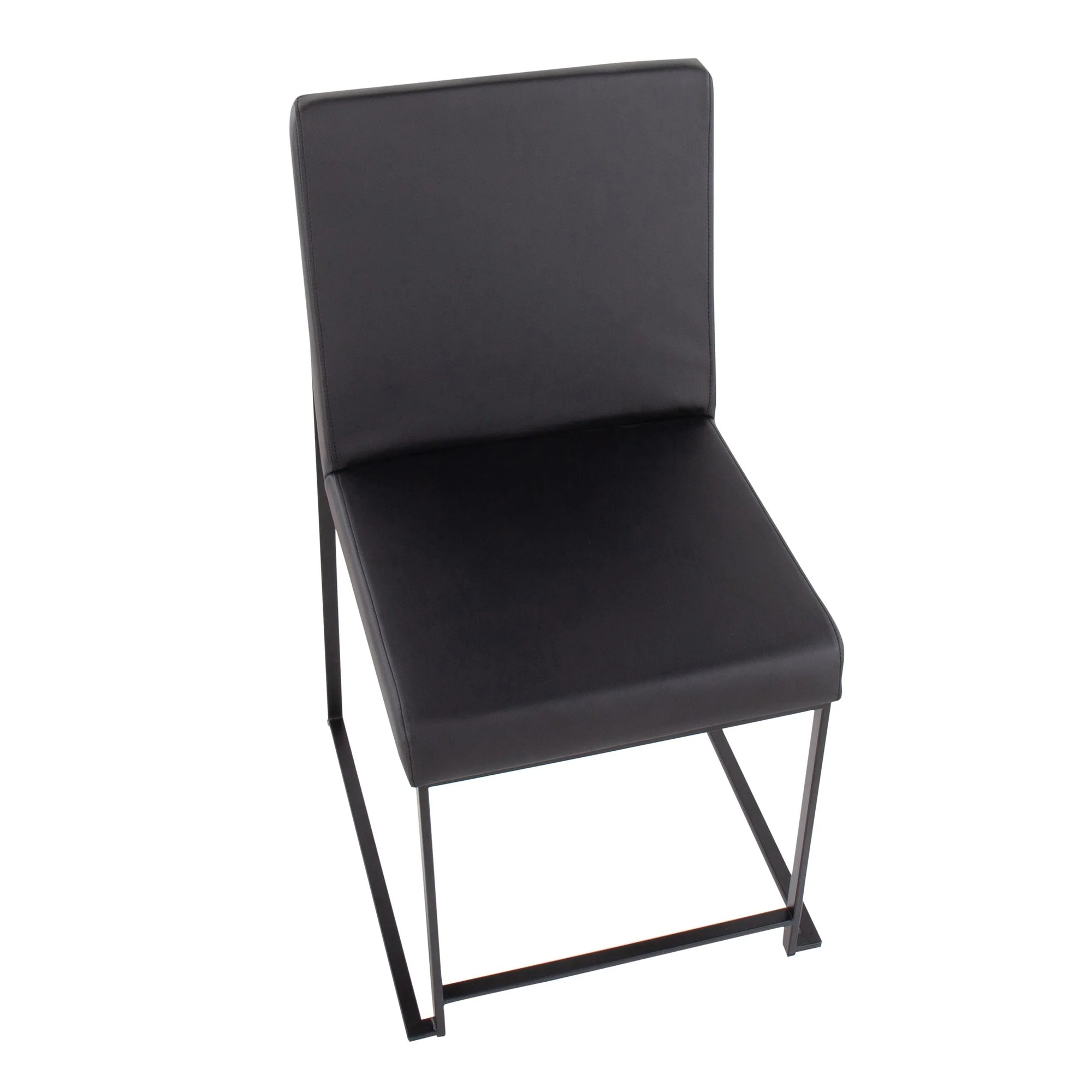 High Back Fuji Dining Chair - Set of 2 Black By LumiSource - DC-HBFUJI BKBK2 - Image 4