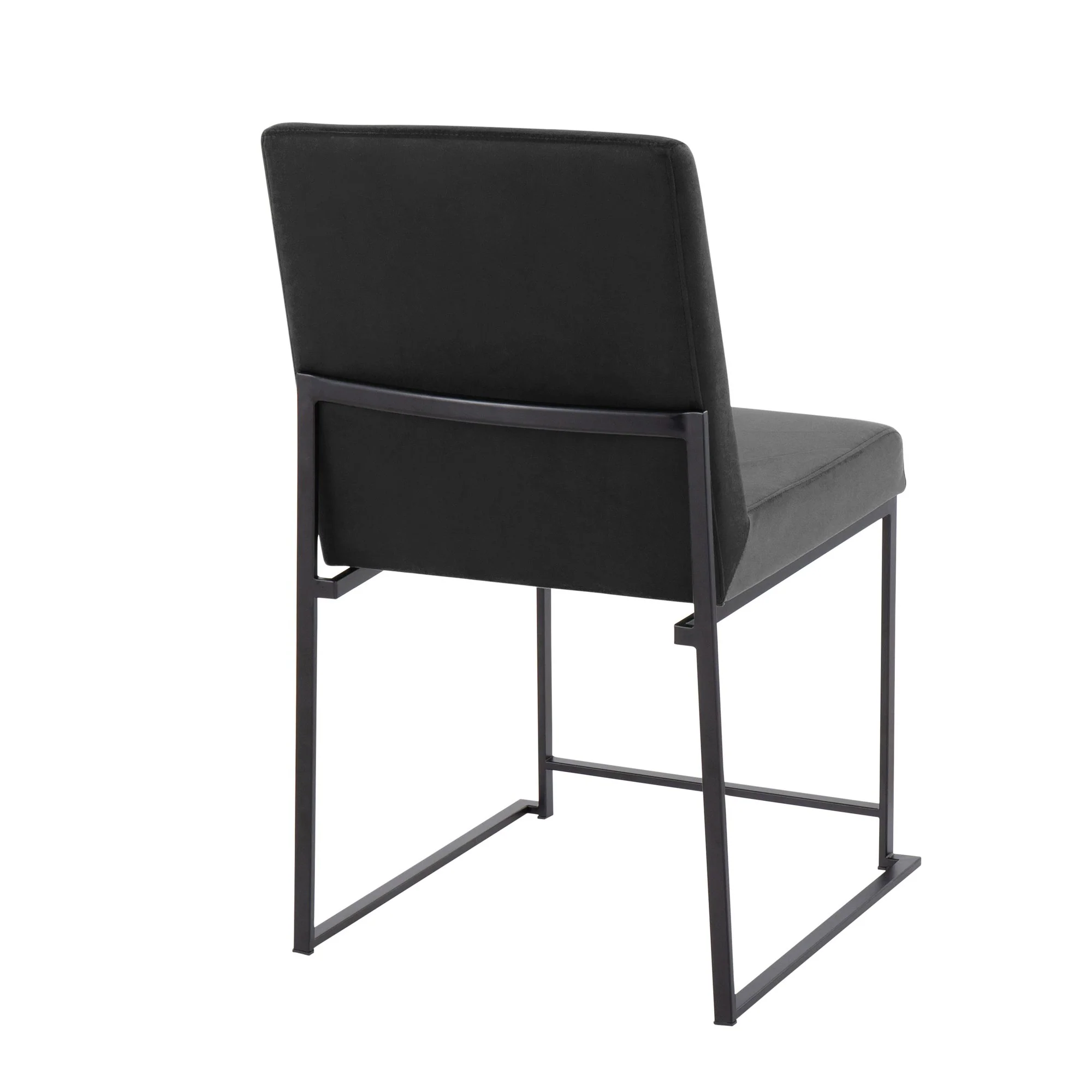 High Back Fuji Dining Chair - Set of 2 Black By LumiSource - DC-HBFUJI BKVBK2 - Image 10