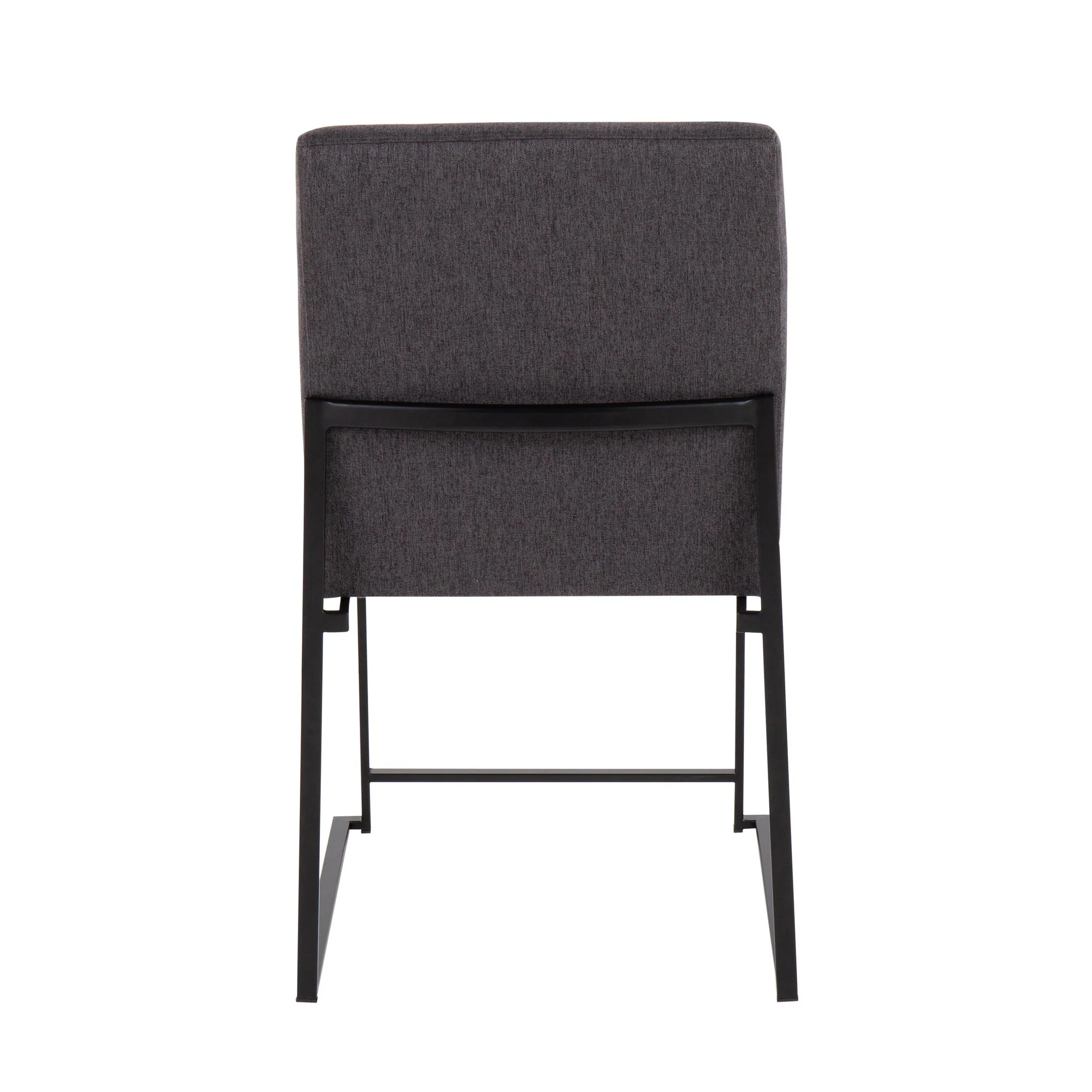 High Back Fuji Dining Chair - Set of 2 Gray By LumiSource - DC-HBFUJI BKCHAR2 - Image 8