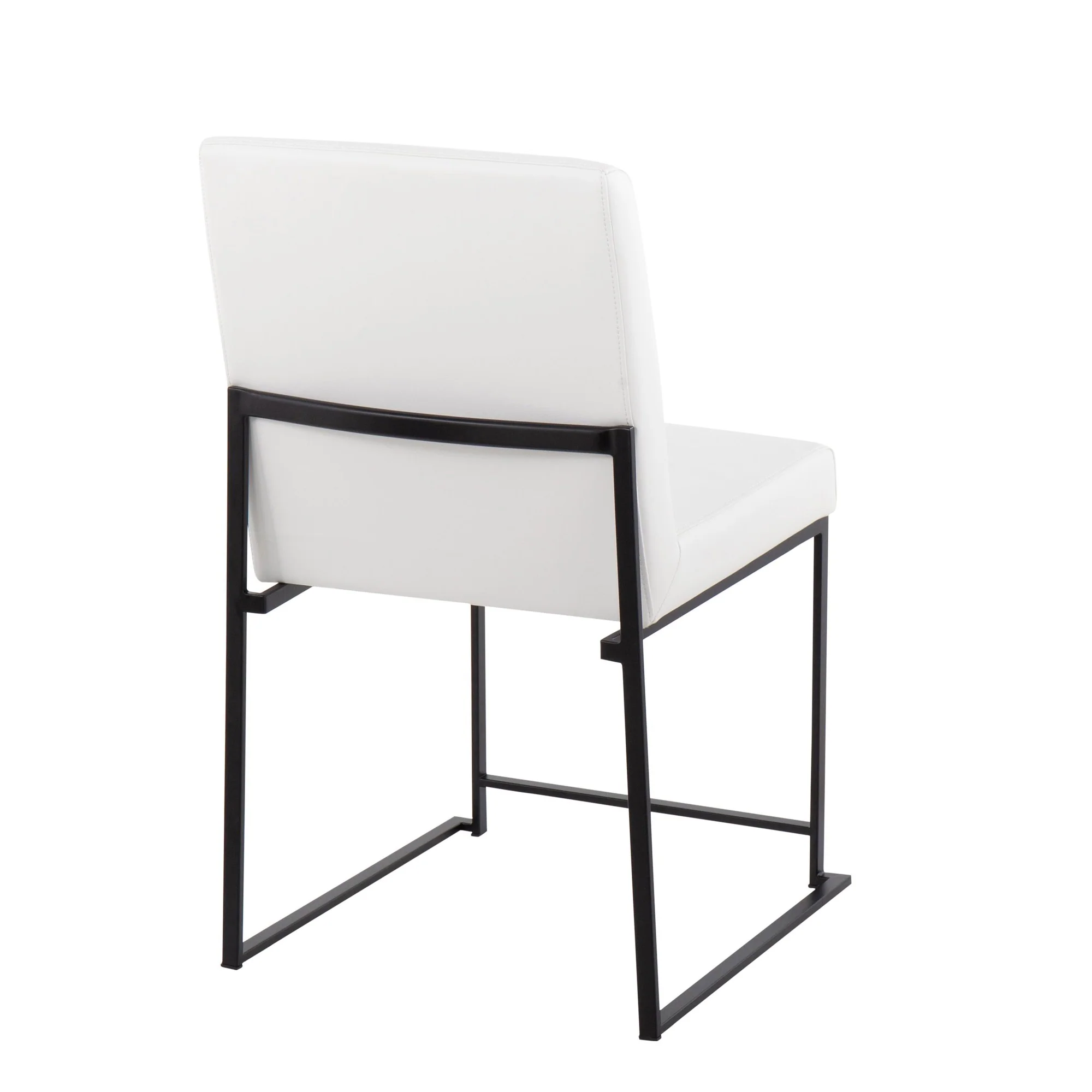 High Back Fuji Dining Chair - Set of 2 White By LumiSource - Image 10
