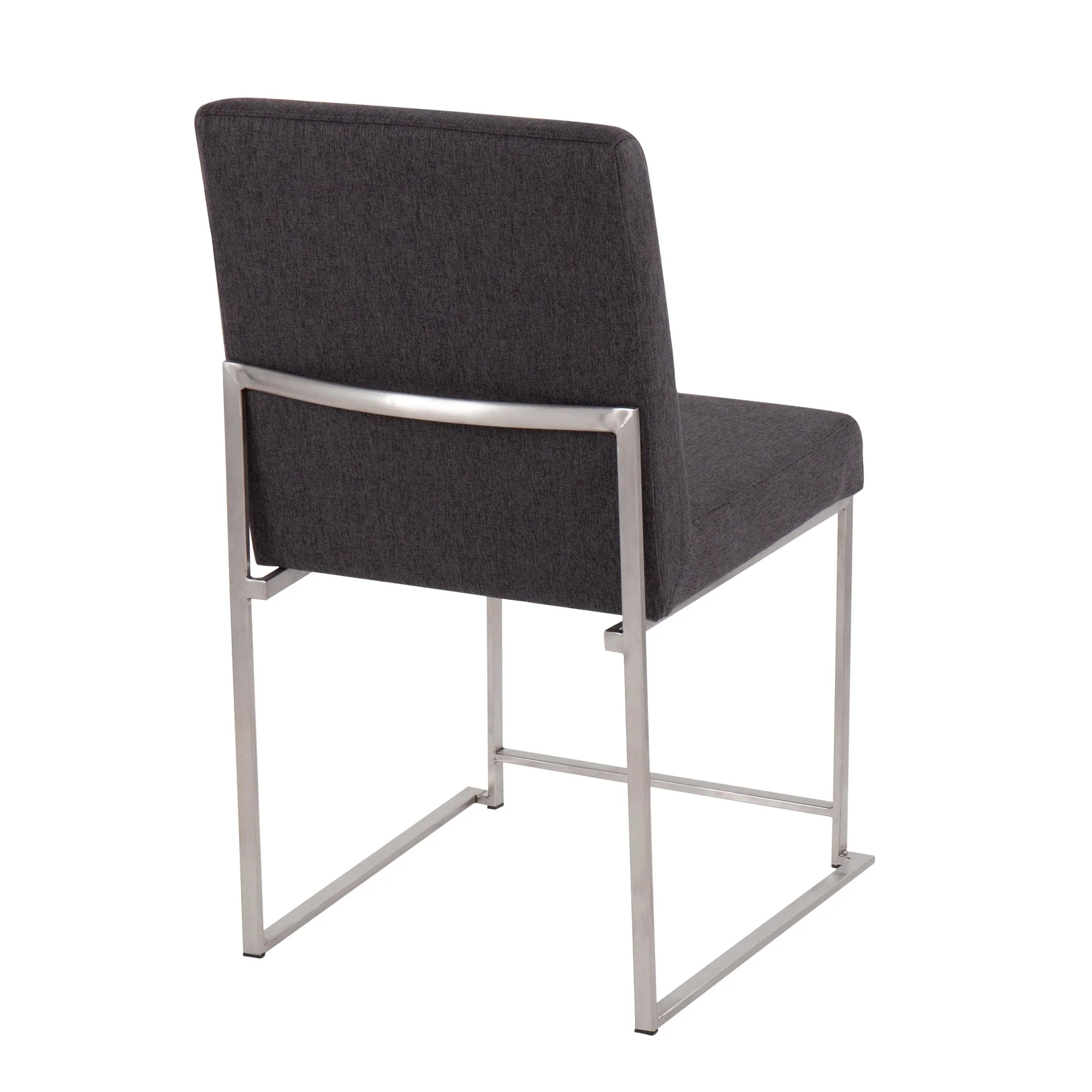 High Back Fuji Dining Chair - Set of 2 Beige By LumiSource - DC-HBFUJI SSBG2 - Image 15