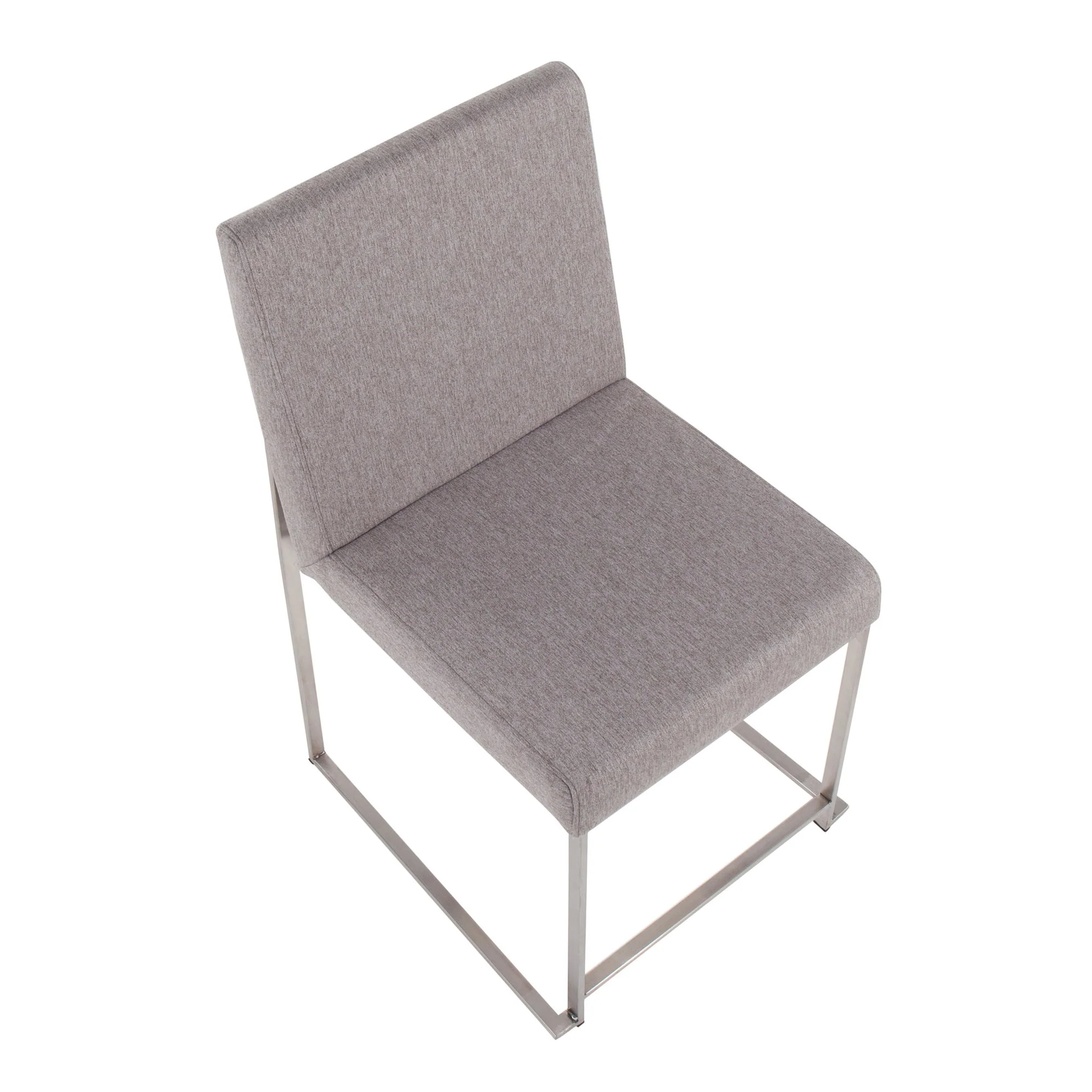 High Back Fuji Dining Chair - Set of 2 Beige By LumiSource - DC-HBFUJI SSBG2 - Image 19