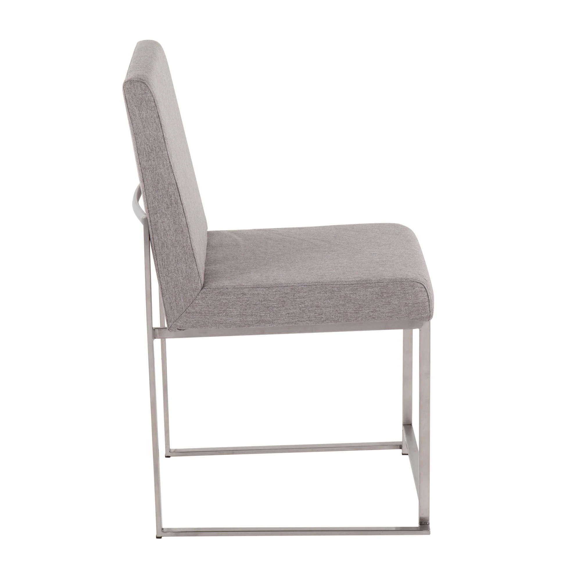 High Back Fuji Dining Chair - Set of 2 Beige By LumiSource - DC-HBFUJI SSBG2 - Image 22