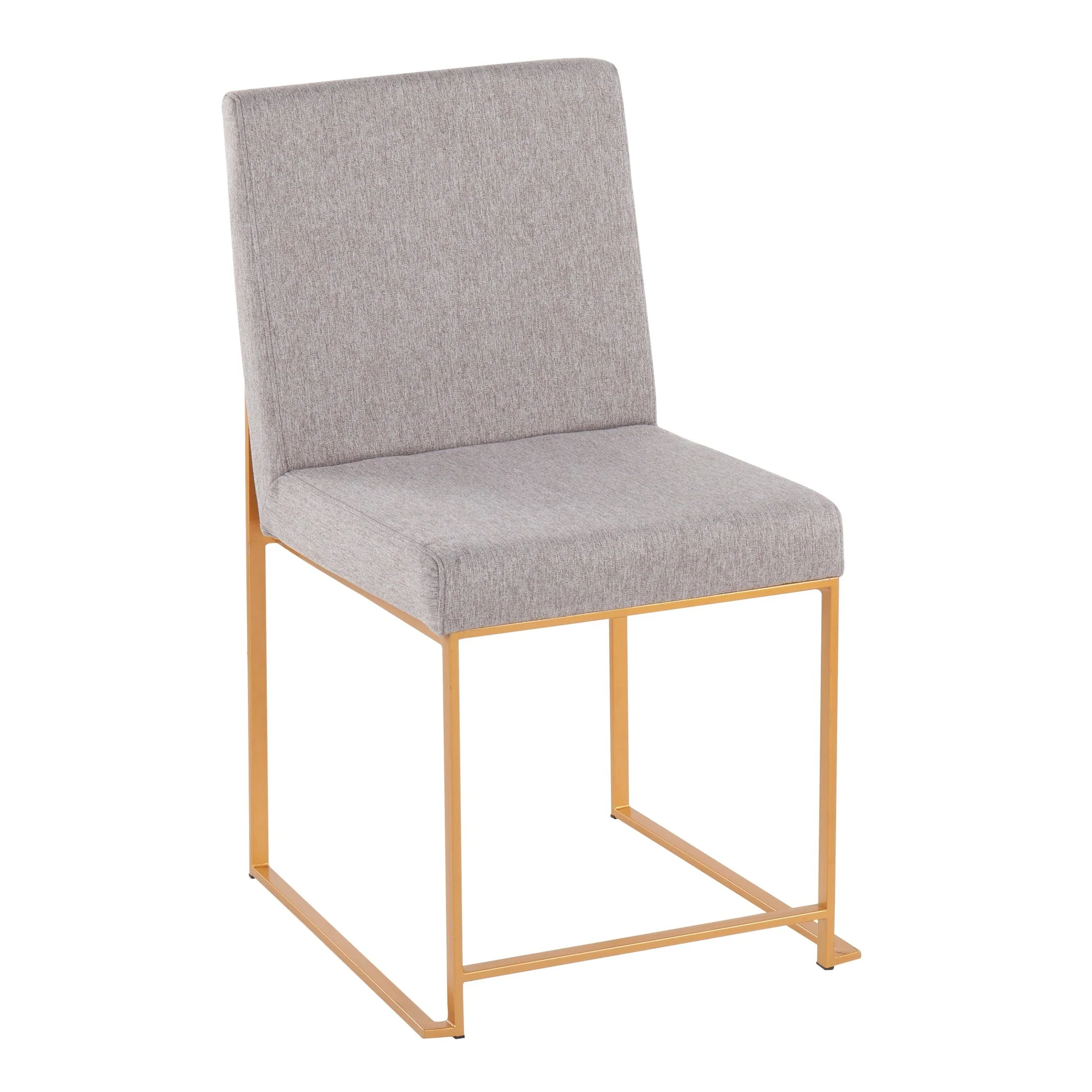 High Back Fuji Dining Chair - Set of 2 Beige By LumiSource - DC-HBFUJI AUBG2 - Image 21
