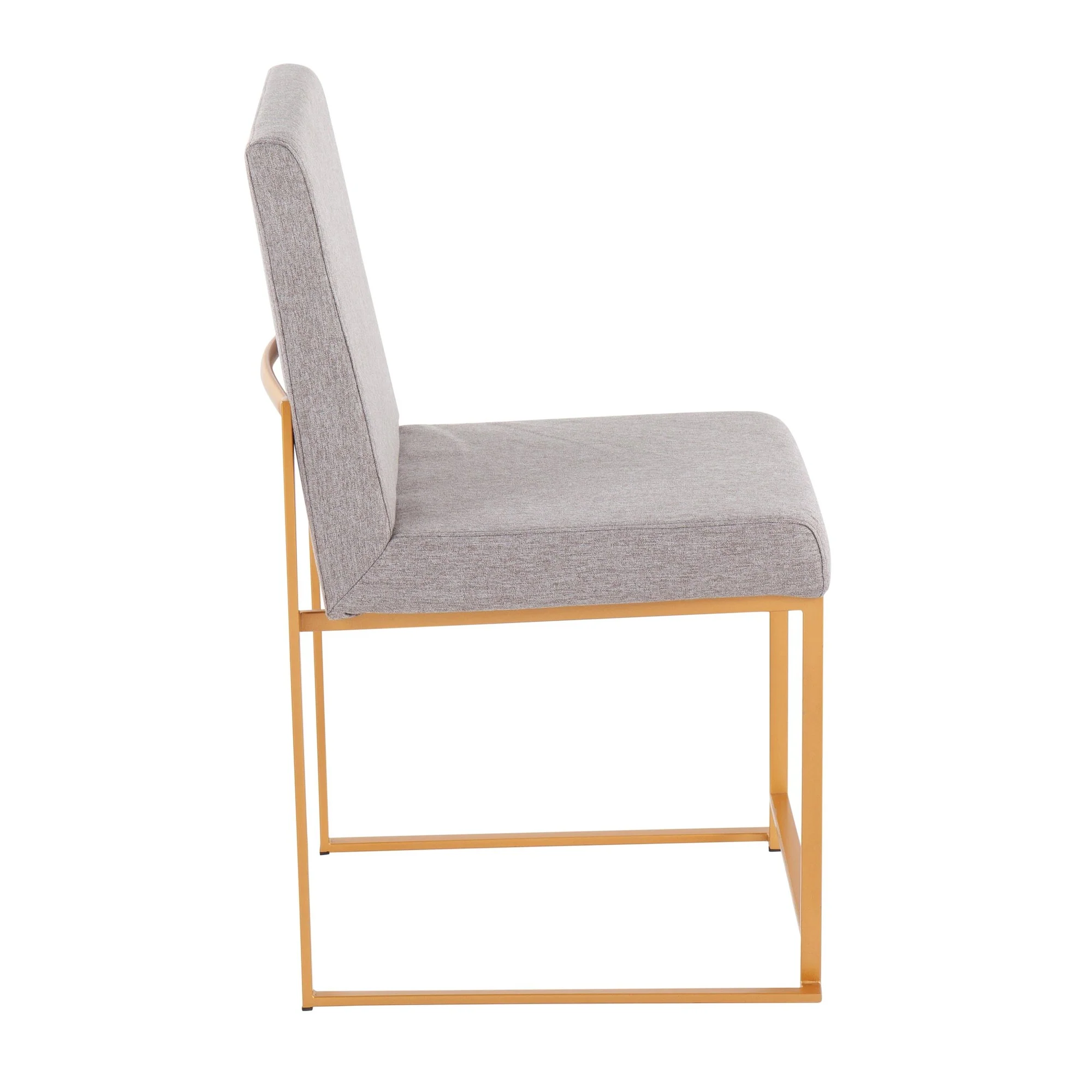 High Back Fuji Dining Chair - Set of 2 Beige By LumiSource - DC-HBFUJI AUBG2 - Image 22