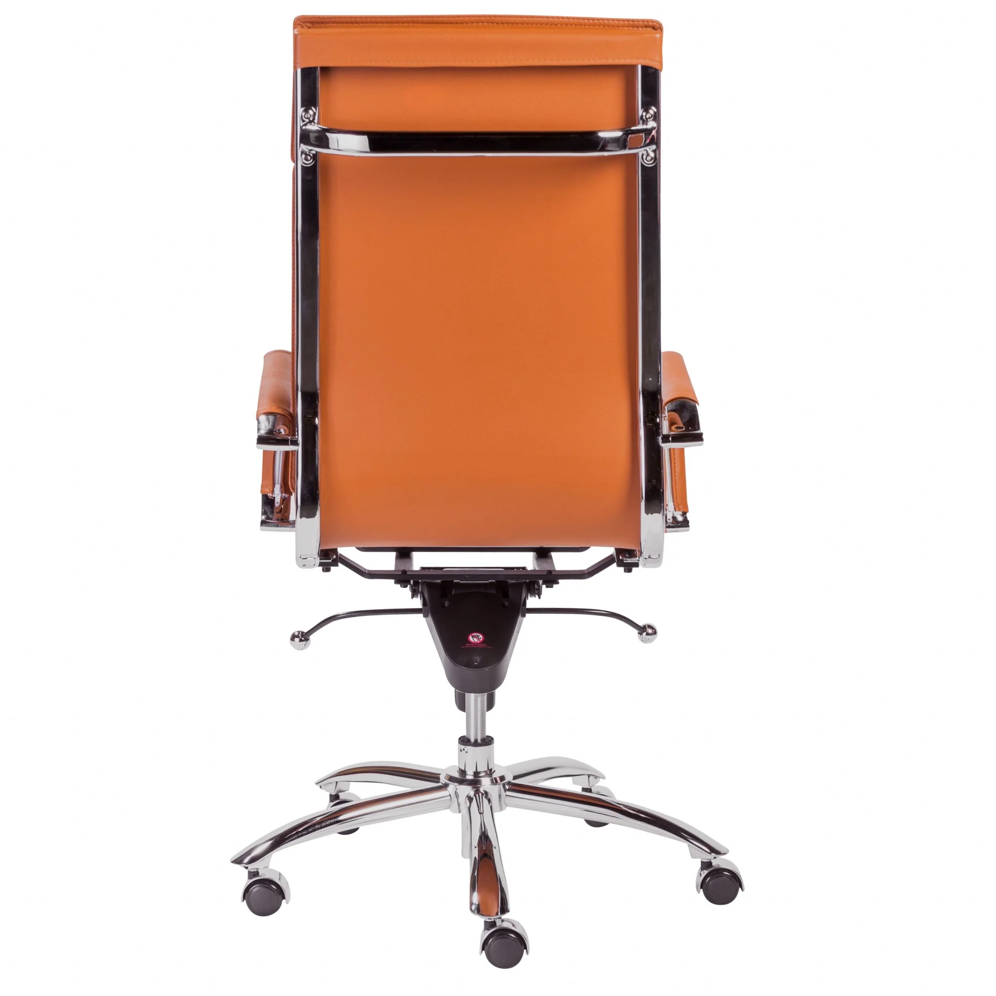 High Back Office Chair in Black with Chromed Steel Base By Homeroots - 370545 - Image 15