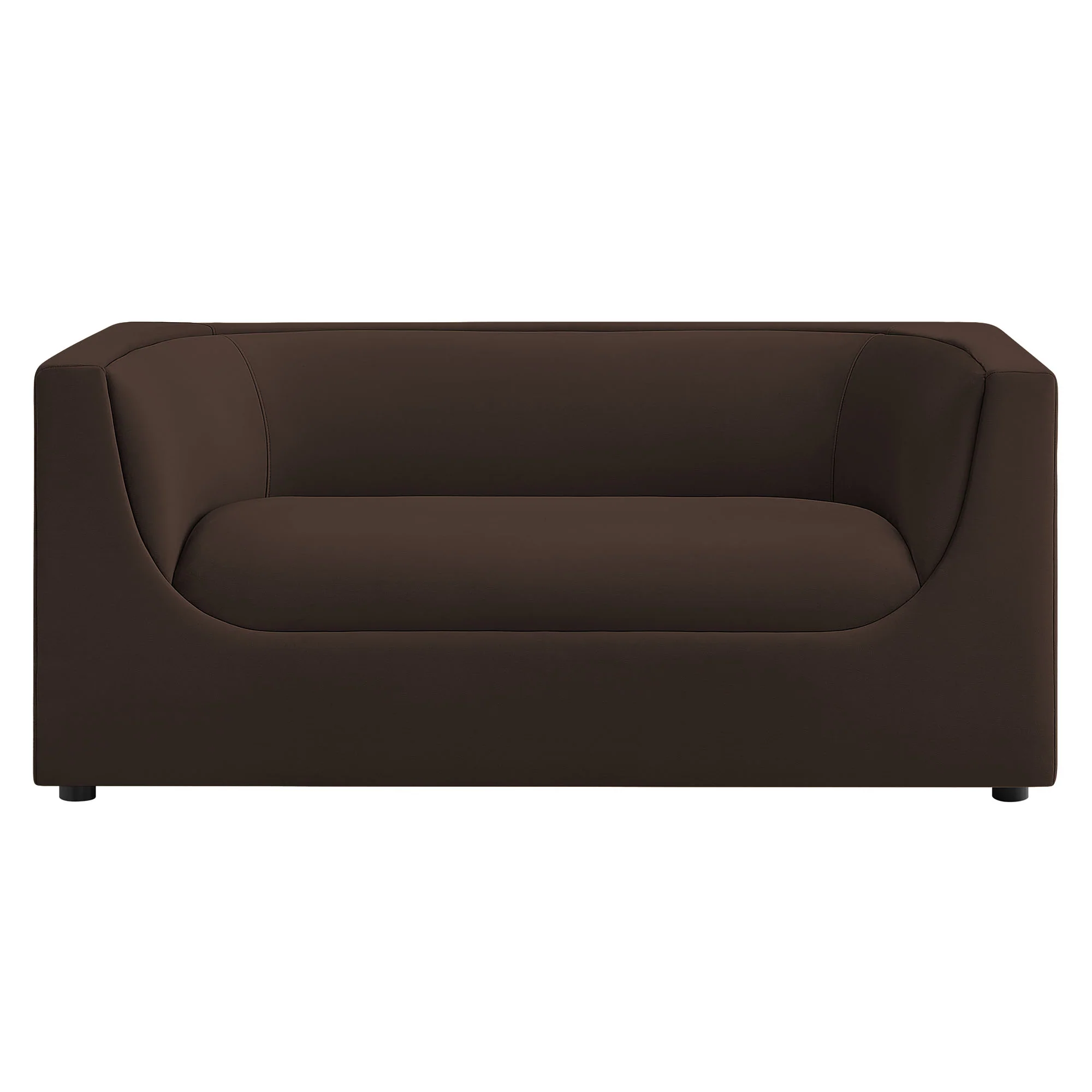 Hilda 67" Curved Back Performance Velvet Loveseat by Modway - Image 14