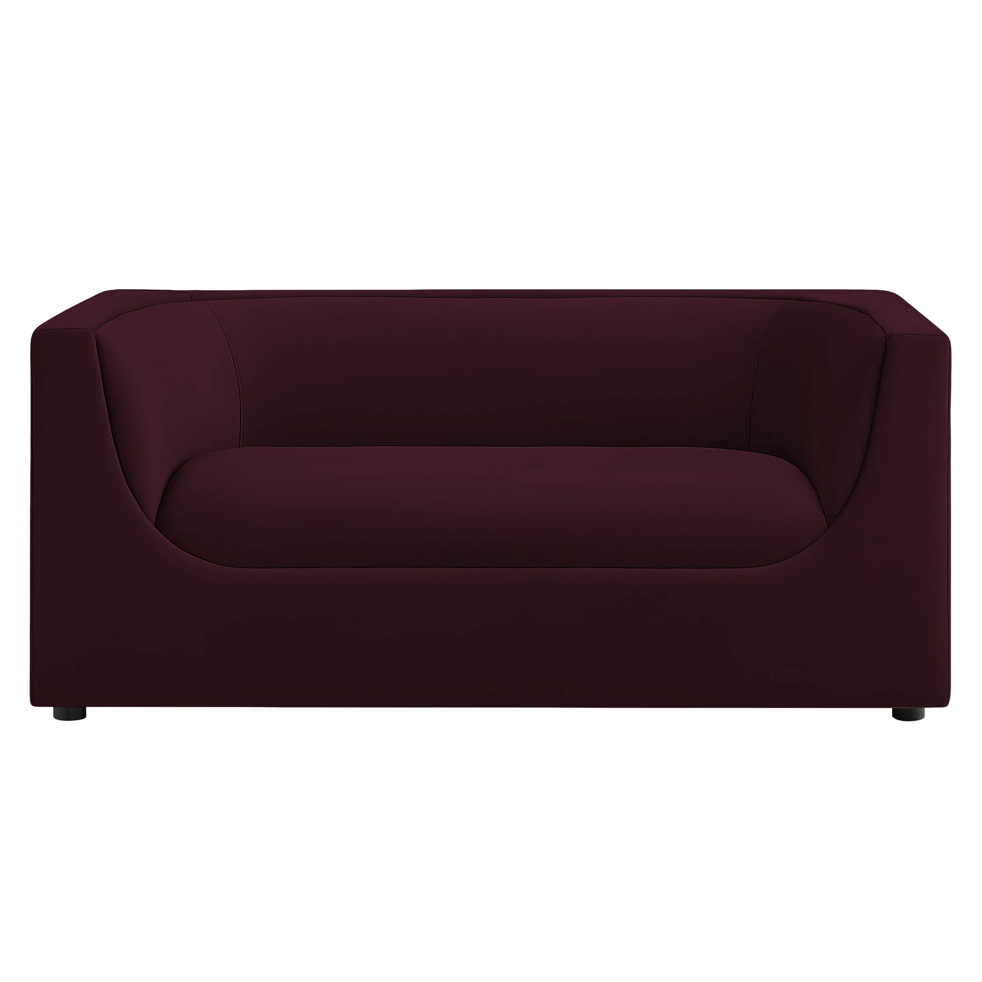 Hilda 67" Curved Back Performance Velvet Loveseat by Modway - Image 24