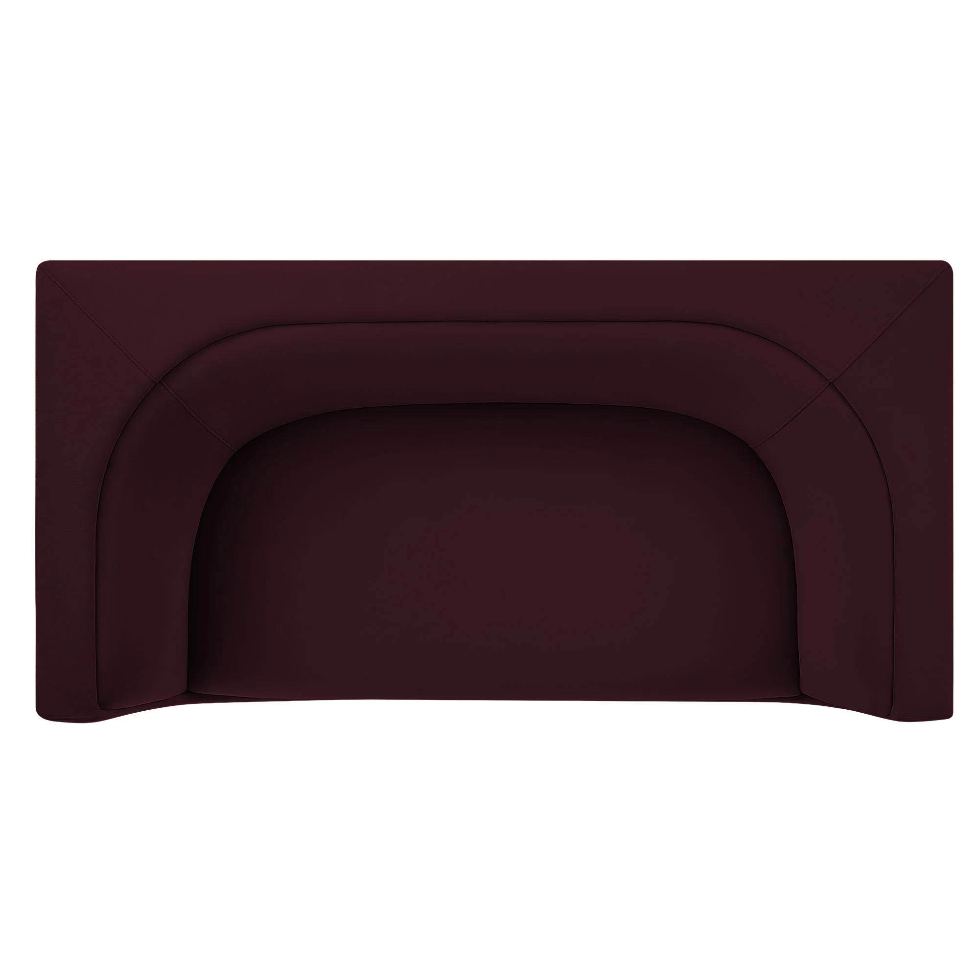 Hilda 67" Curved Back Performance Velvet Loveseat by Modway - Image 26