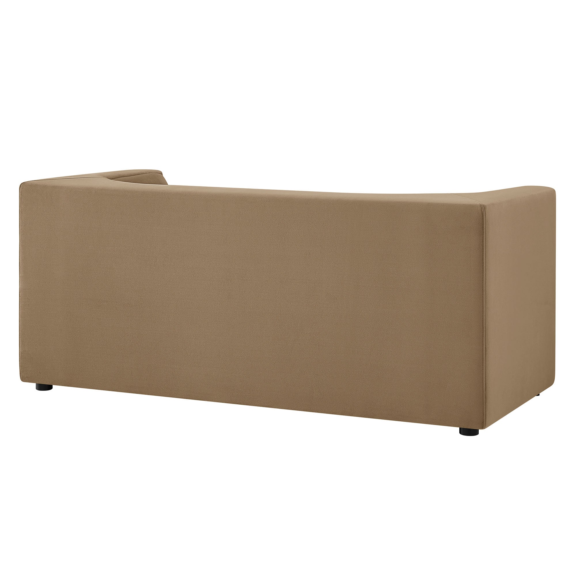 Hilda 67" Curved Back Performance Velvet Loveseat by Modway - Image 33