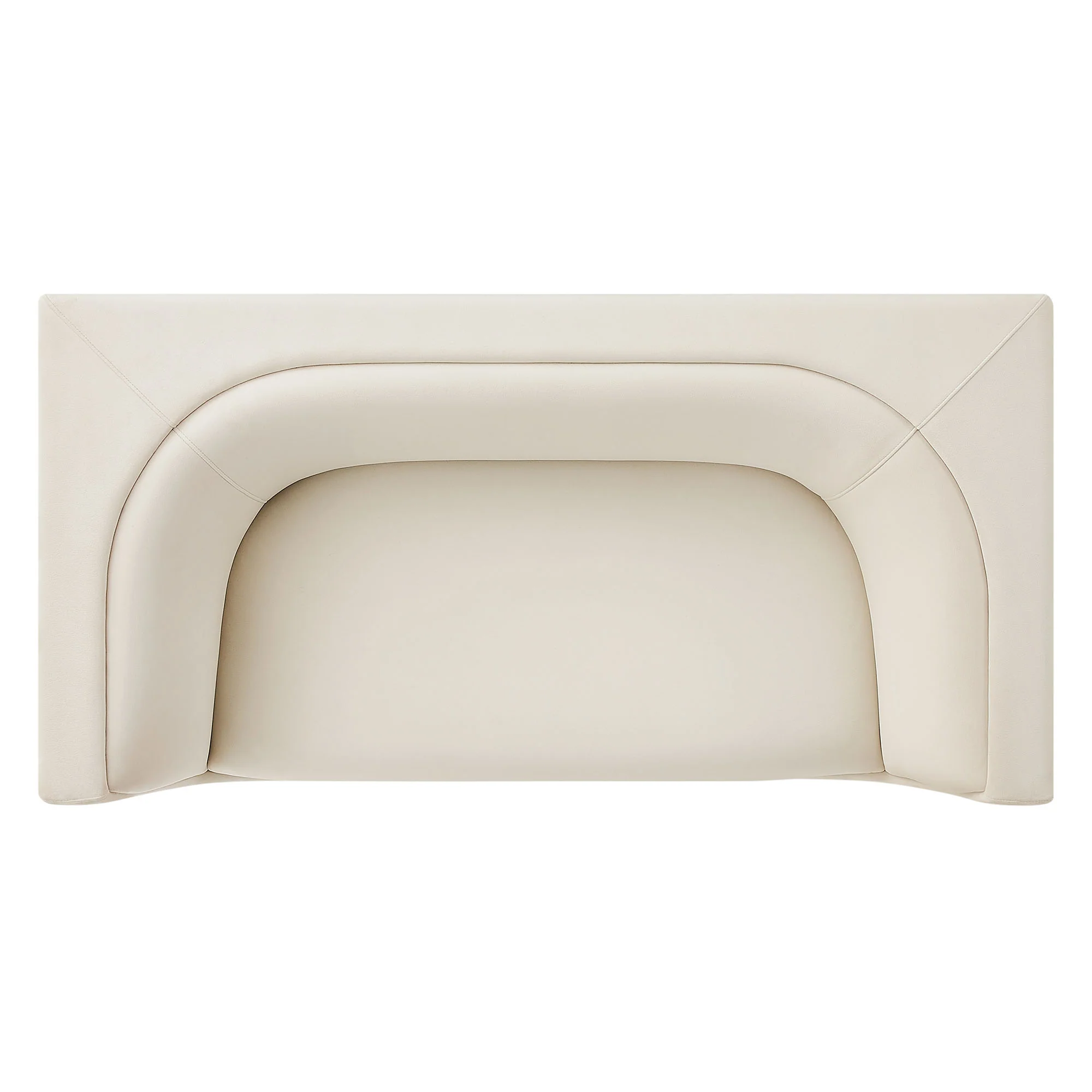 Hilda 67" Curved Back Performance Velvet Loveseat by Modway - Image 6
