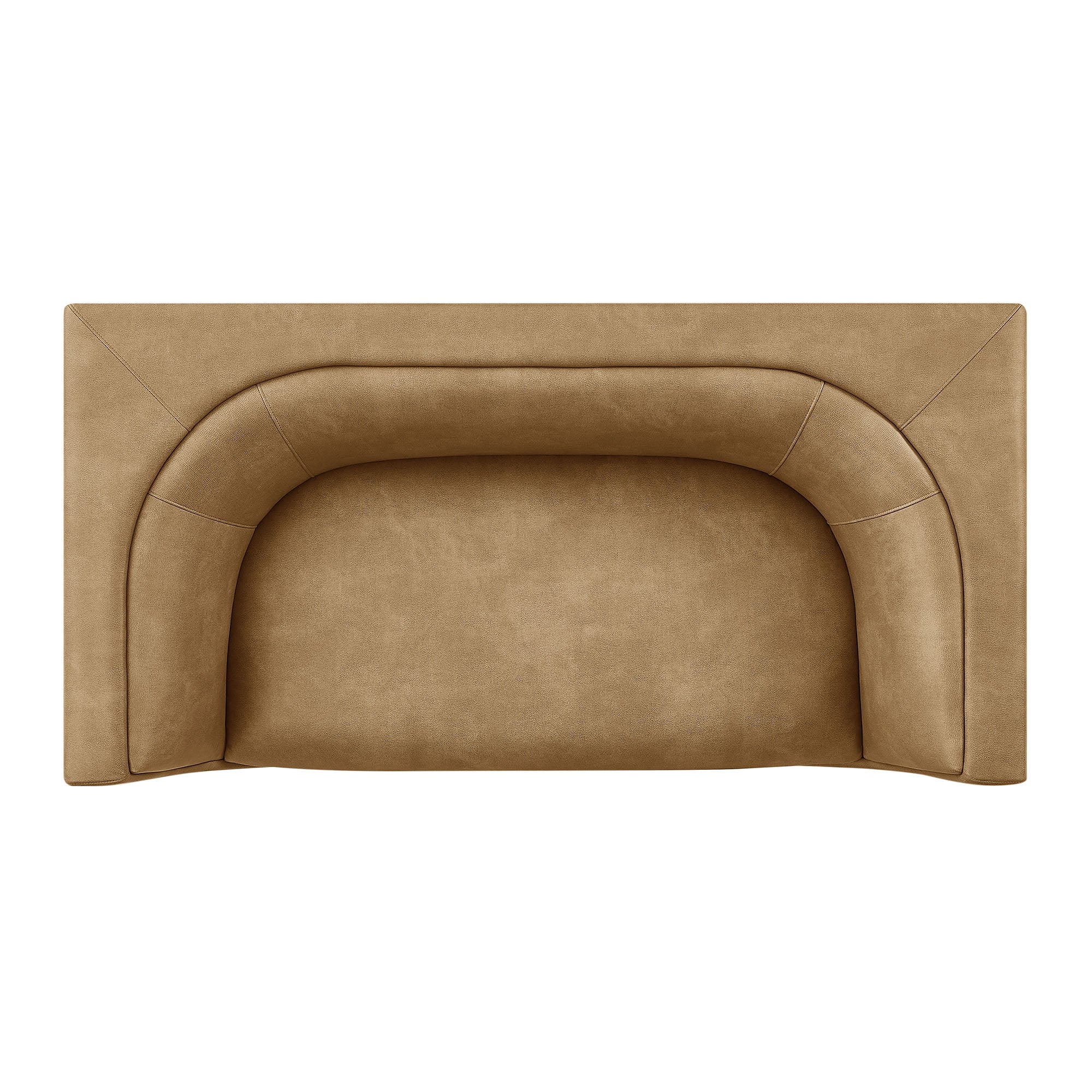 Hilda 67" Curved Back Vegan Leather Loveseat by Modway - Image 16