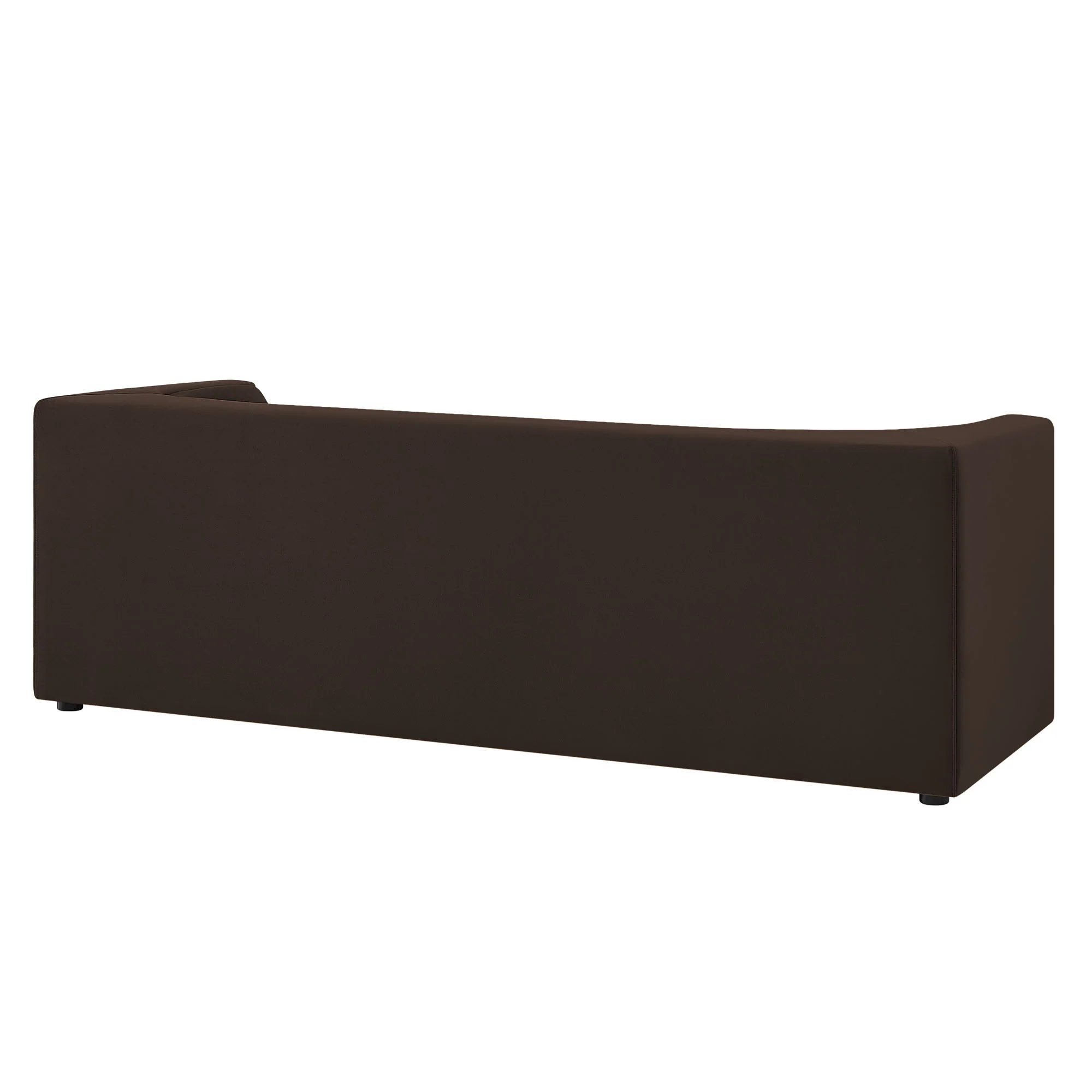 Hilda 86" Curved Back Performance Velvet Sofa by Modway - Image 13