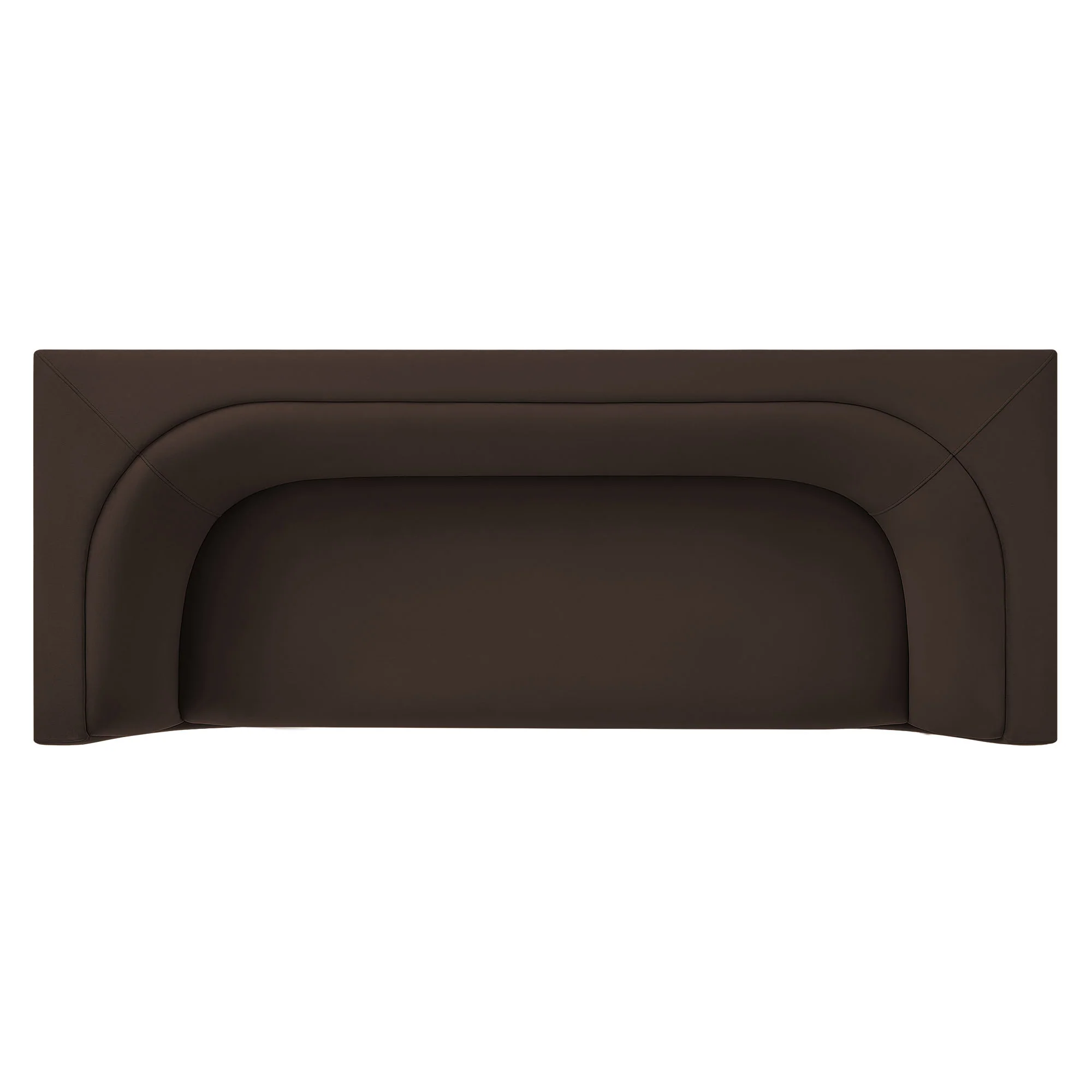 Hilda 86" Curved Back Performance Velvet Sofa by Modway - Image 16